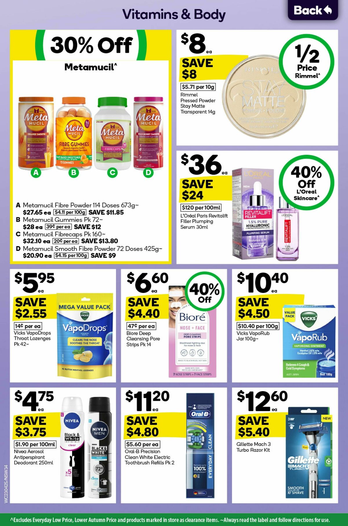 Woolworths Catalogues from 23 April