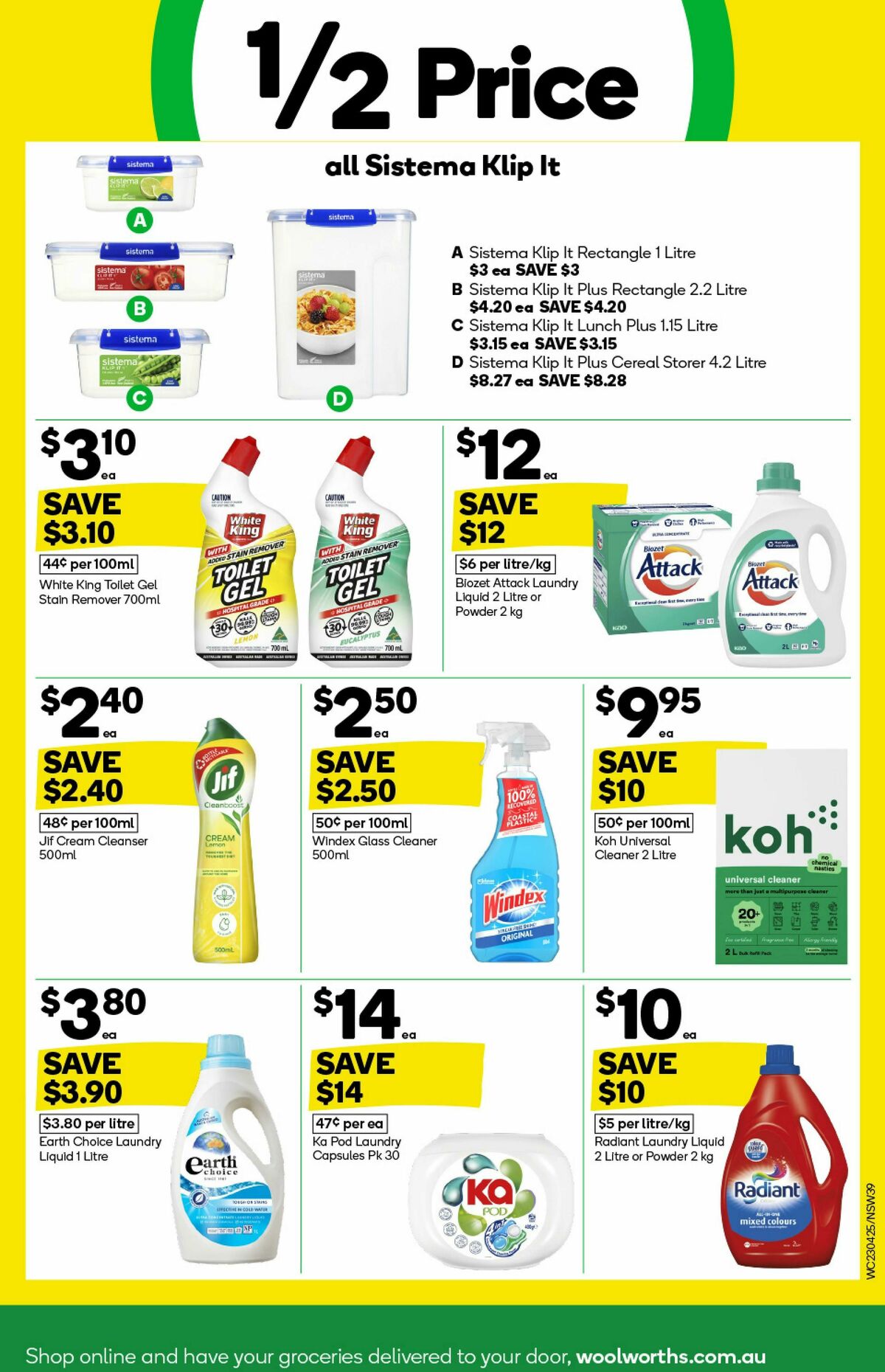 Woolworths Catalogues from 23 April