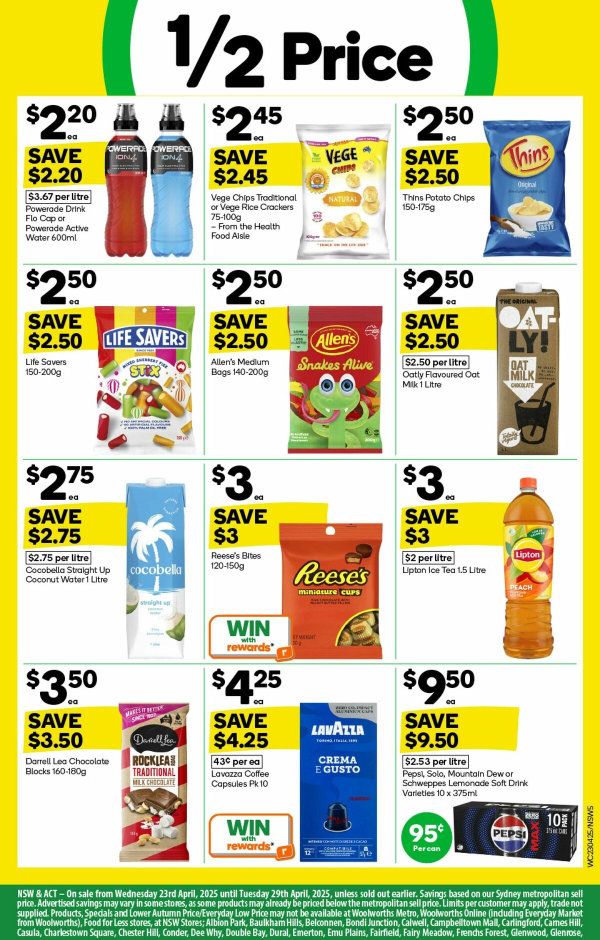 Woolworths Catalogues from 23 April
