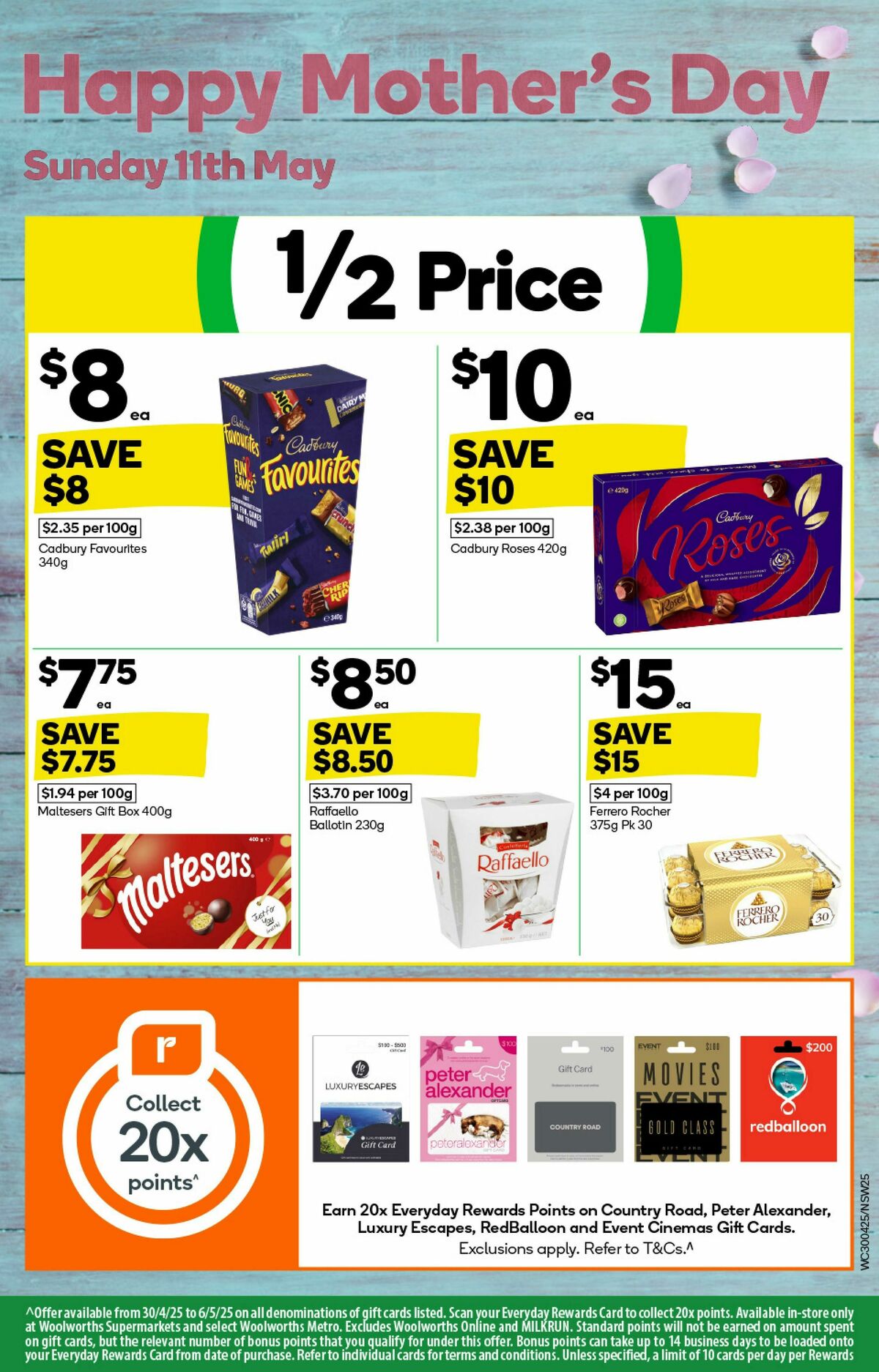 Woolworths Catalogues from 30 April