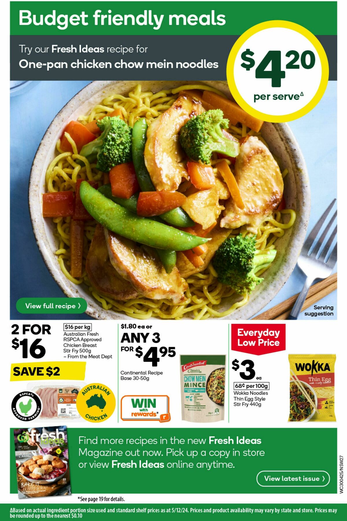 Woolworths Catalogues from 30 April