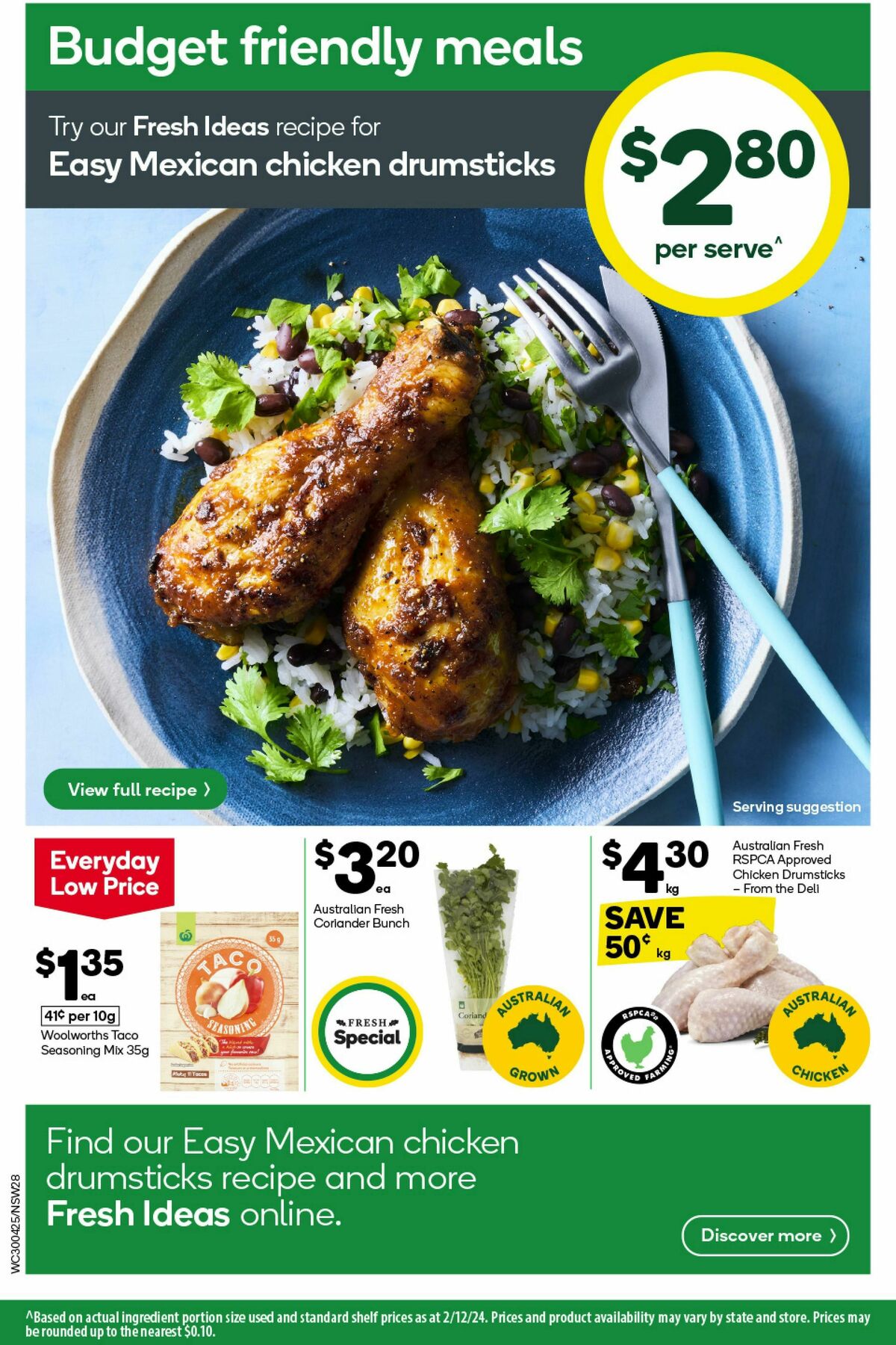 Woolworths Catalogues from 30 April