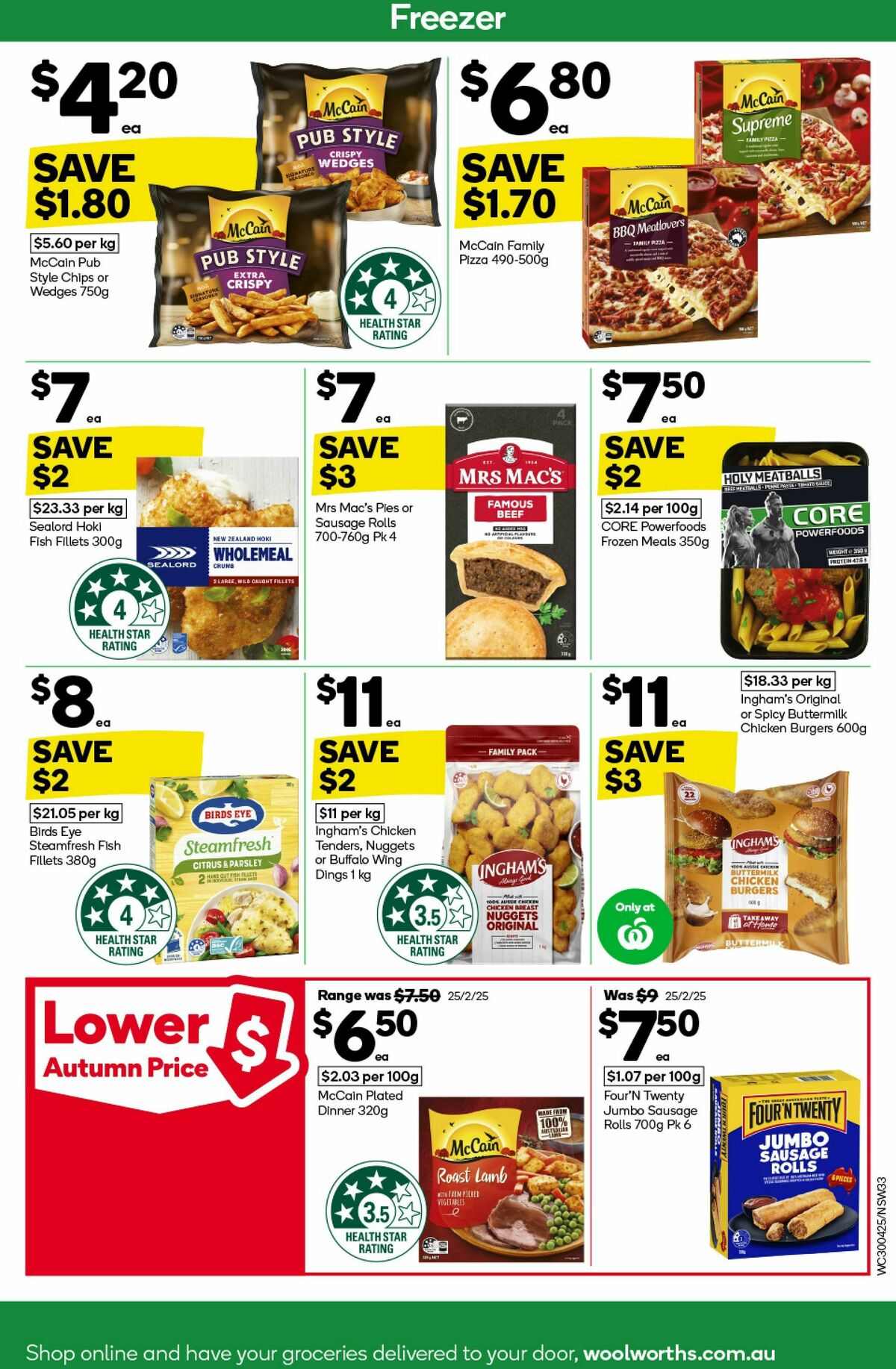 Woolworths Catalogues from 30 April