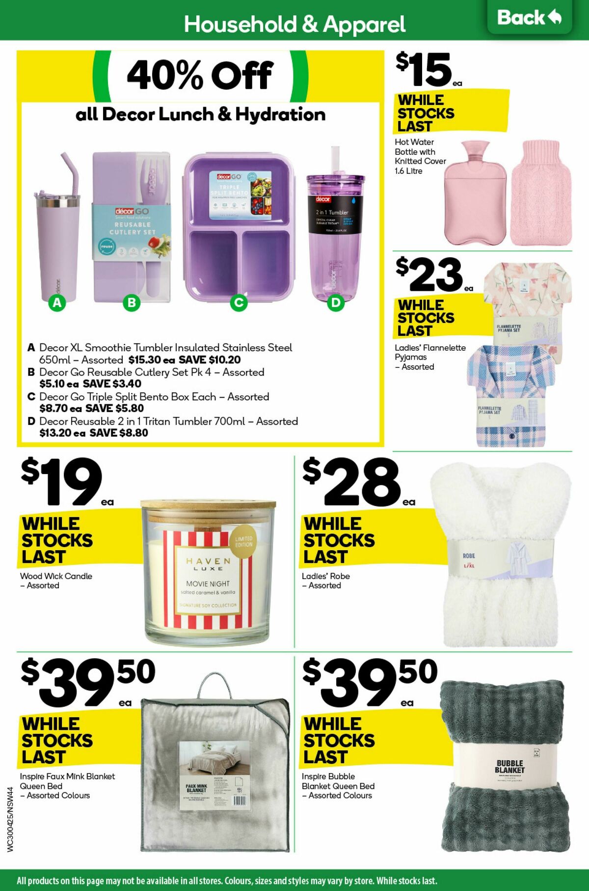 Woolworths Catalogues from 30 April
