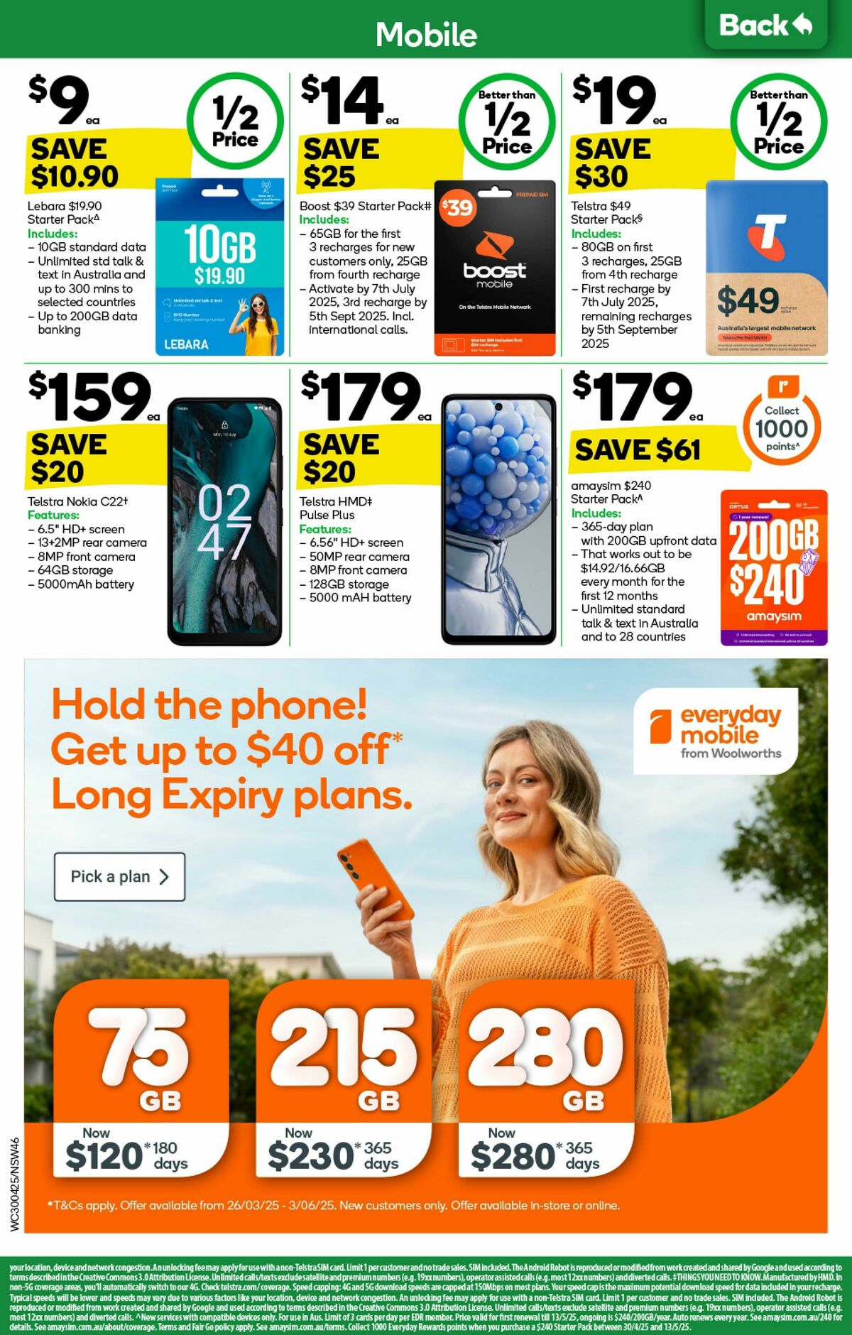 Woolworths Catalogues from 30 April