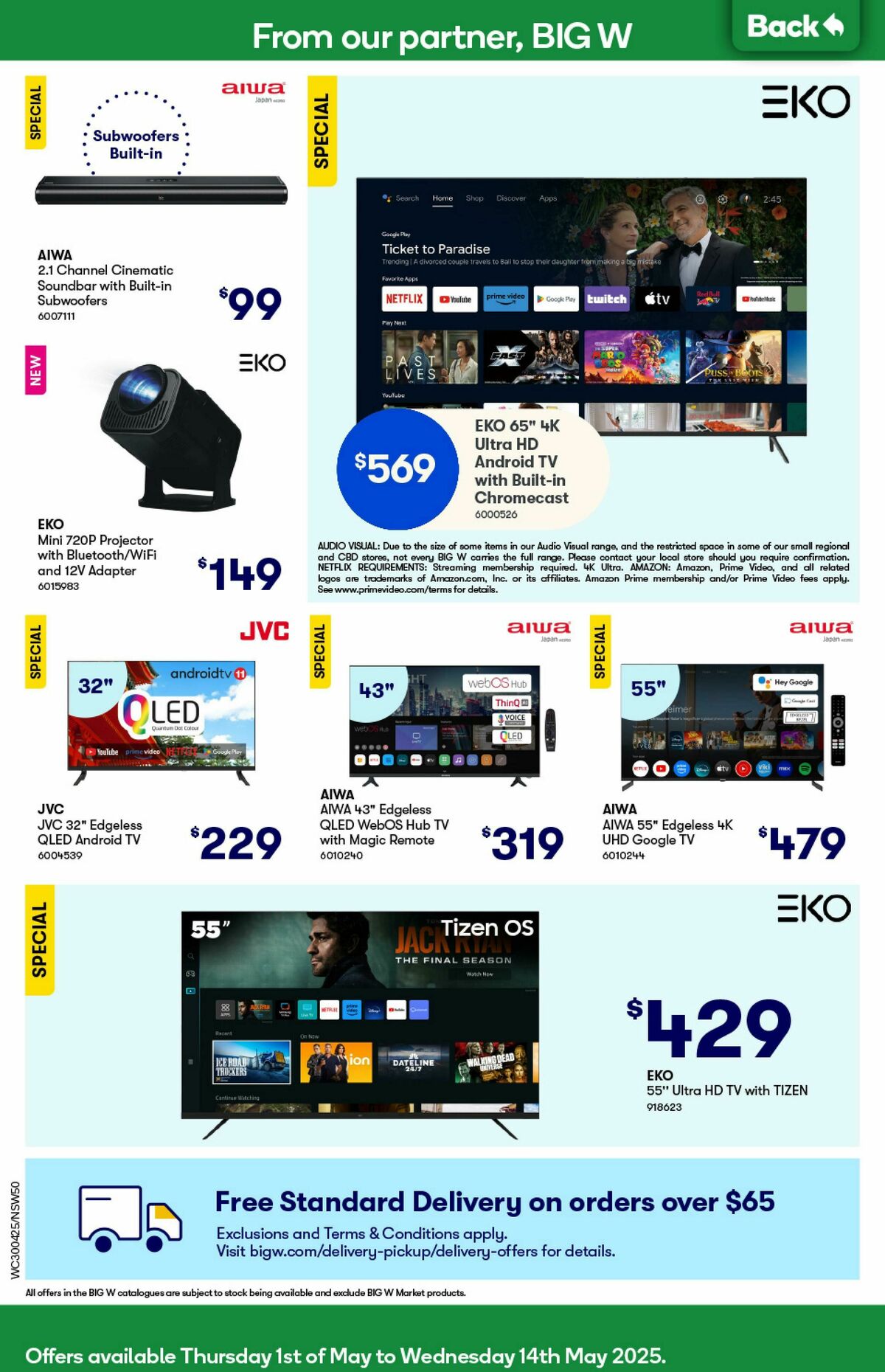 Woolworths Catalogues from 30 April