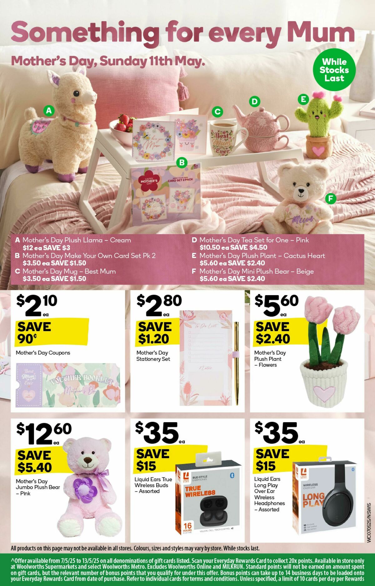 Woolworths Catalogues from 7 May