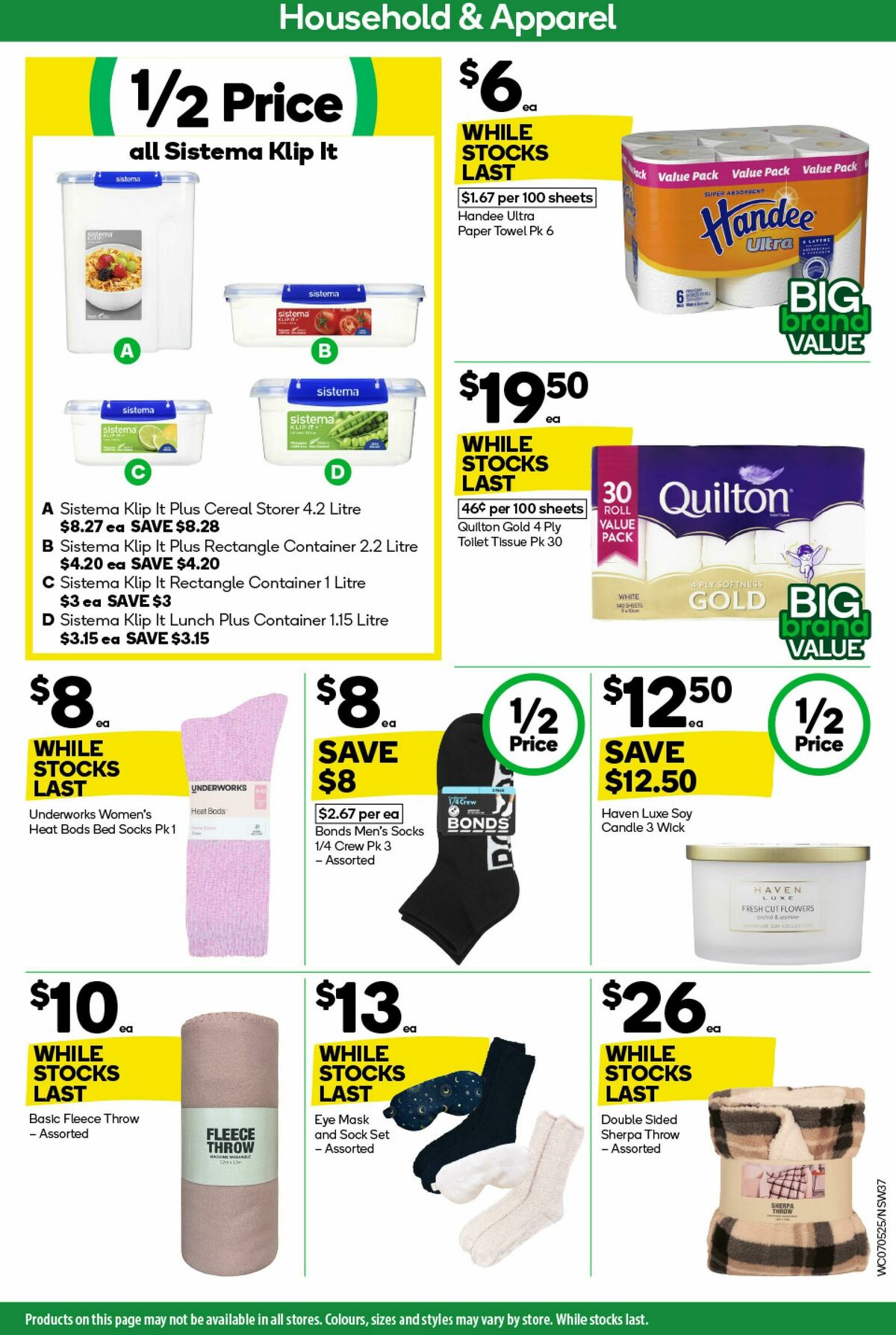 Woolworths Catalogues from 7 May