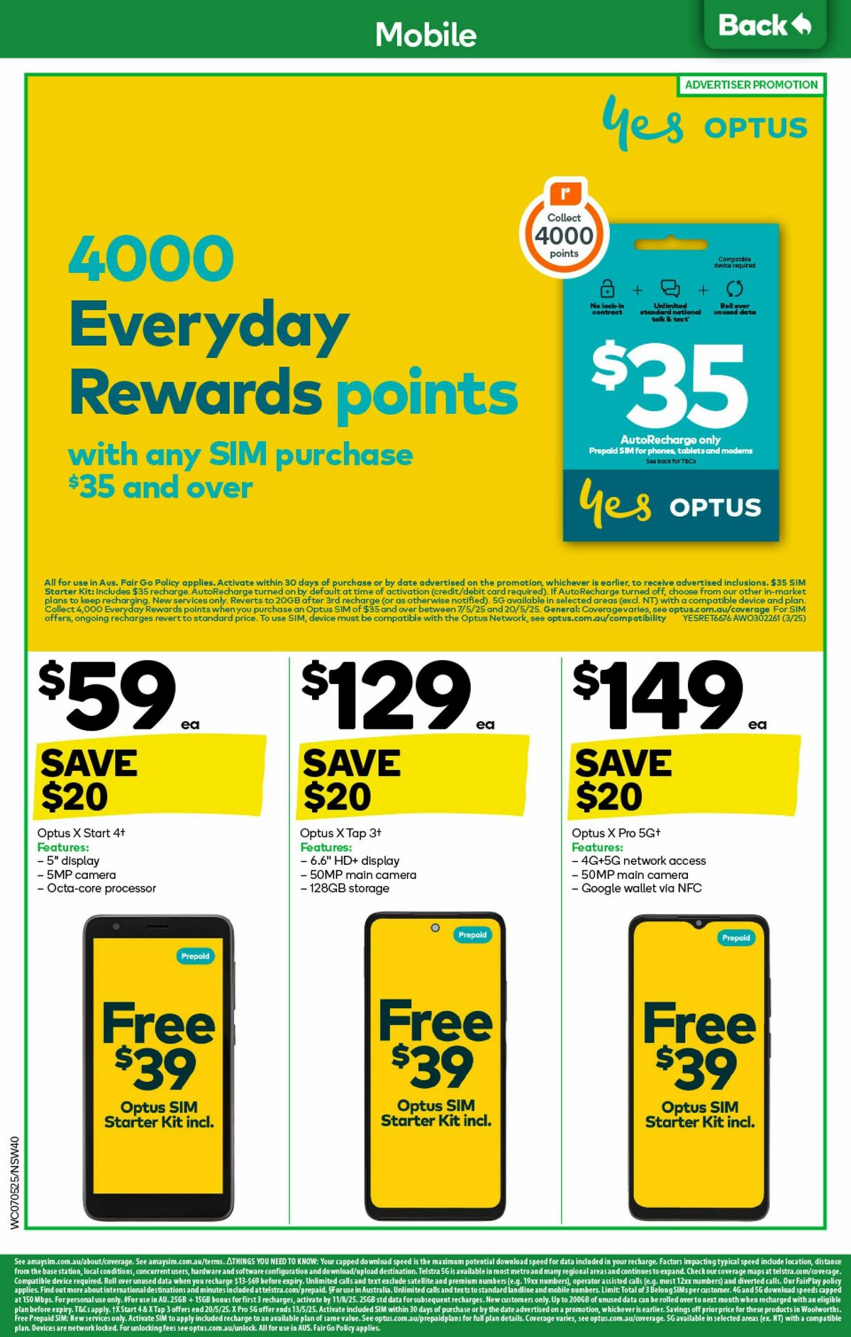 Woolworths Catalogues from 7 May