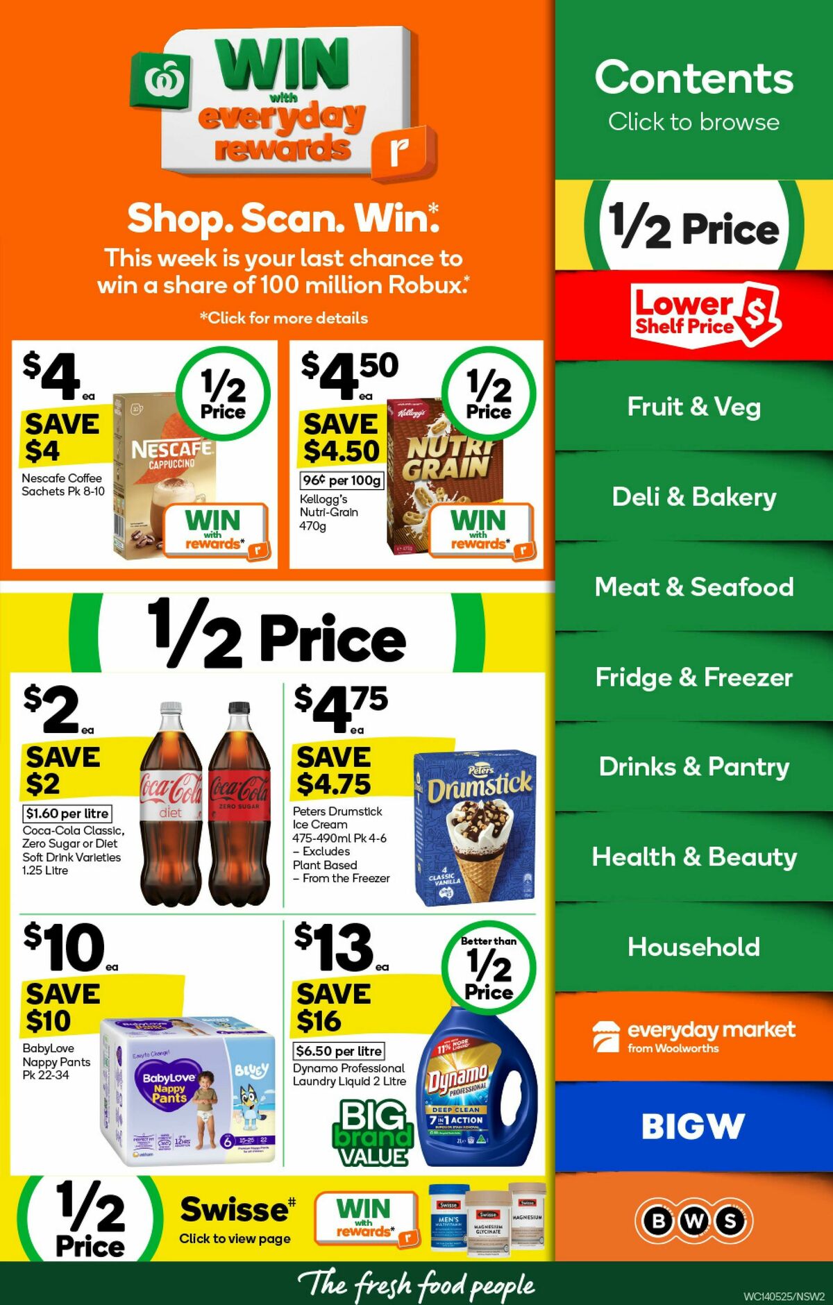 Woolworths Catalogues from 14 May
