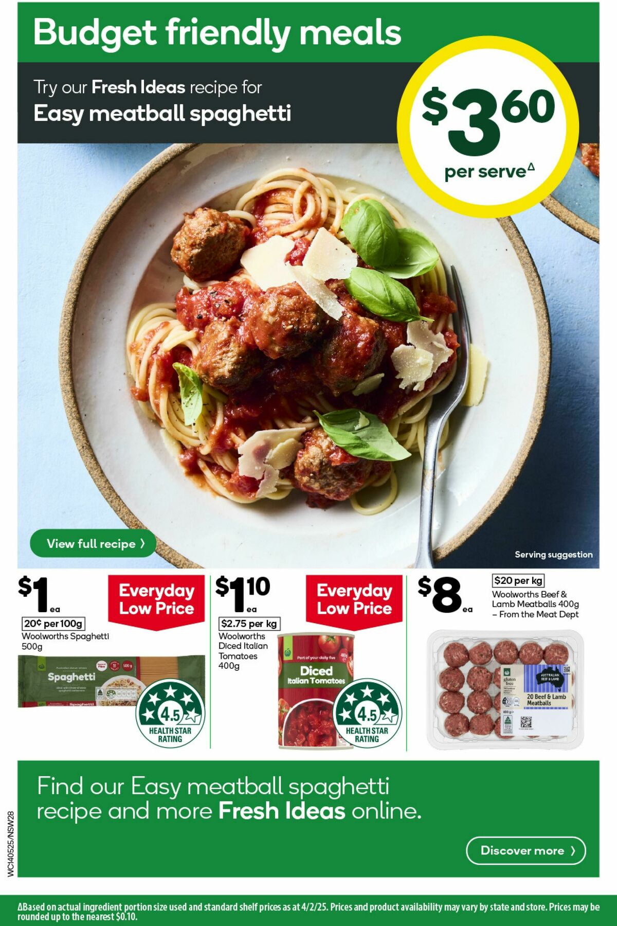 Woolworths Catalogues from 14 May