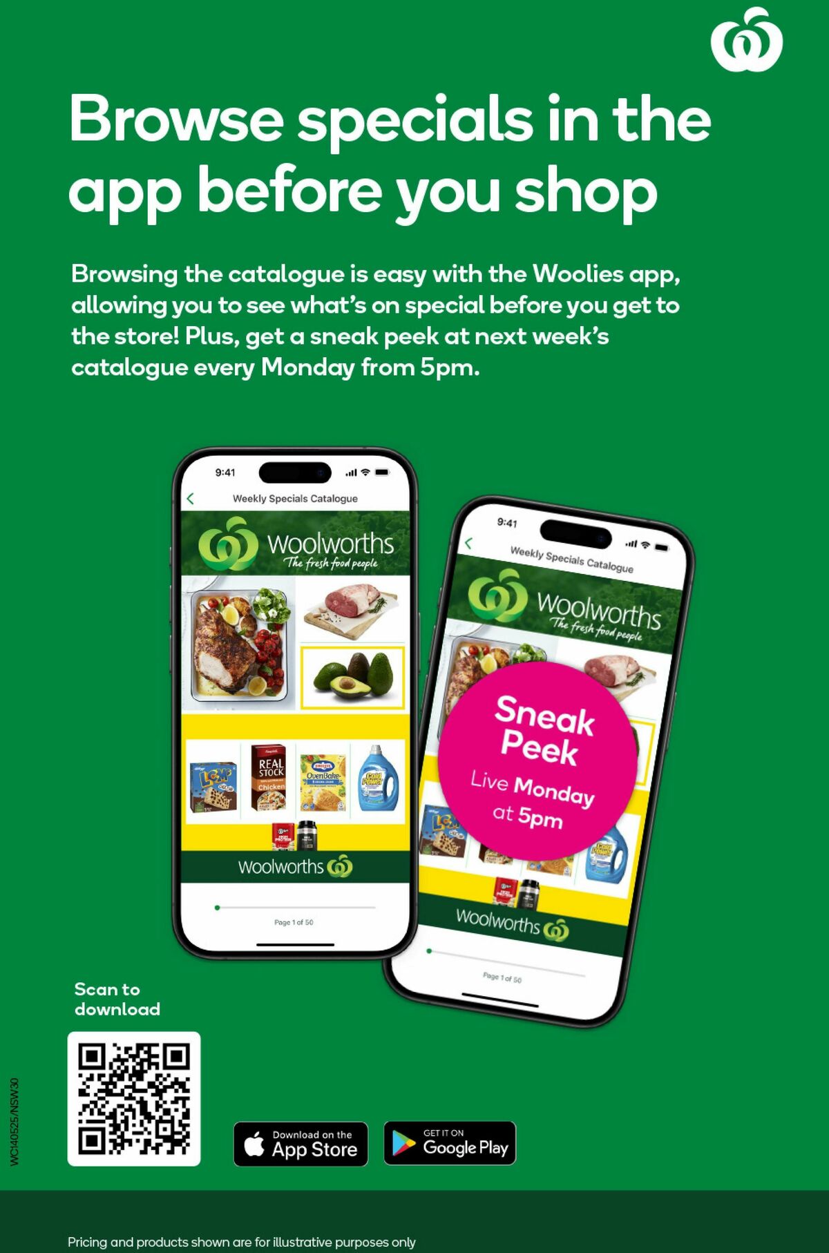 Woolworths Catalogues from 14 May