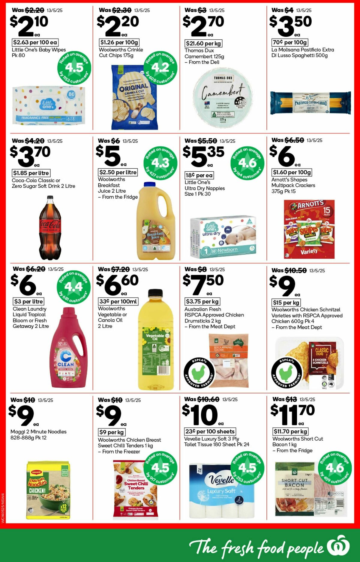 Woolworths Catalogues from 14 May