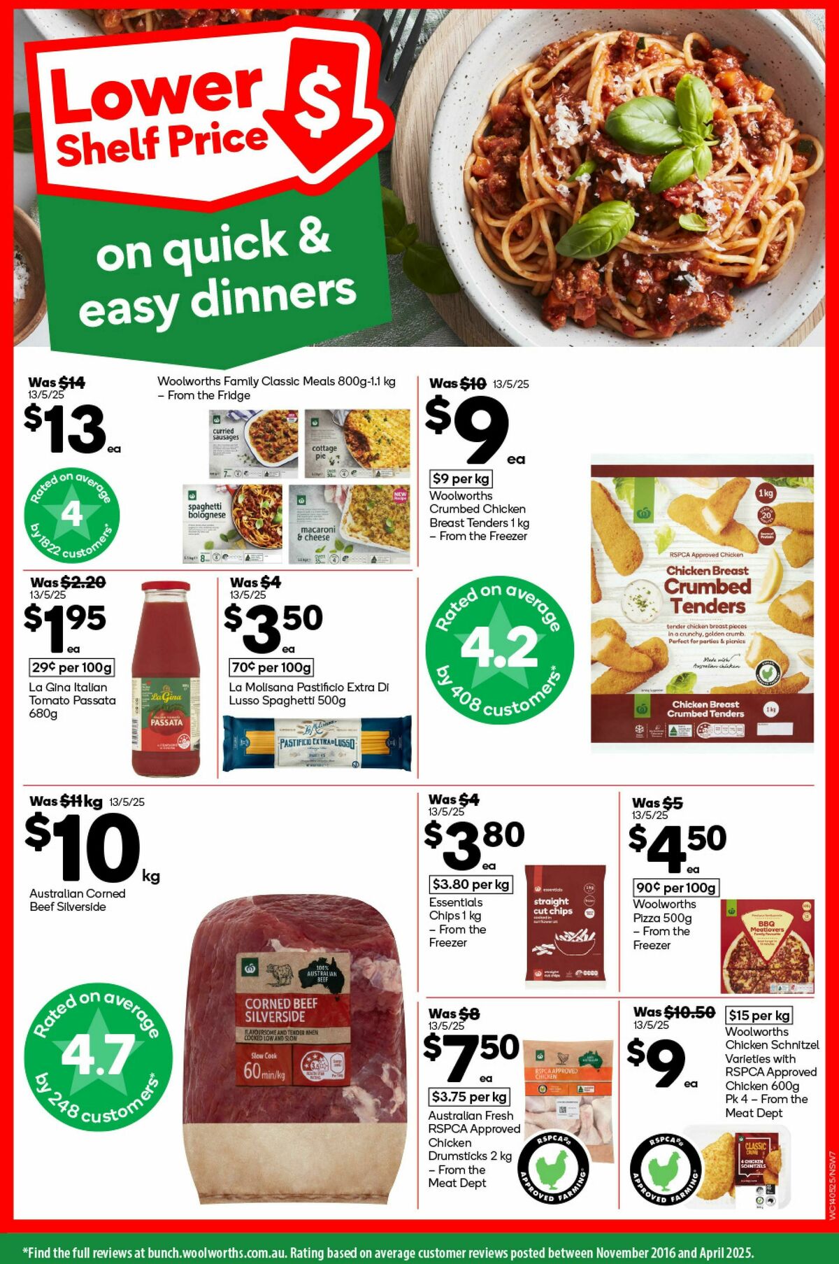 Woolworths Catalogues from 14 May