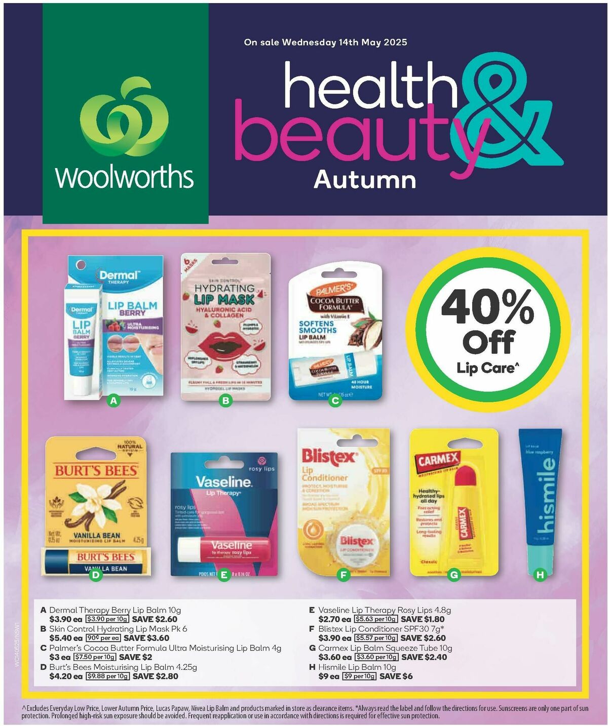 Woolworths Autumn Health & Beauty Catalogue Catalogues from 14 May