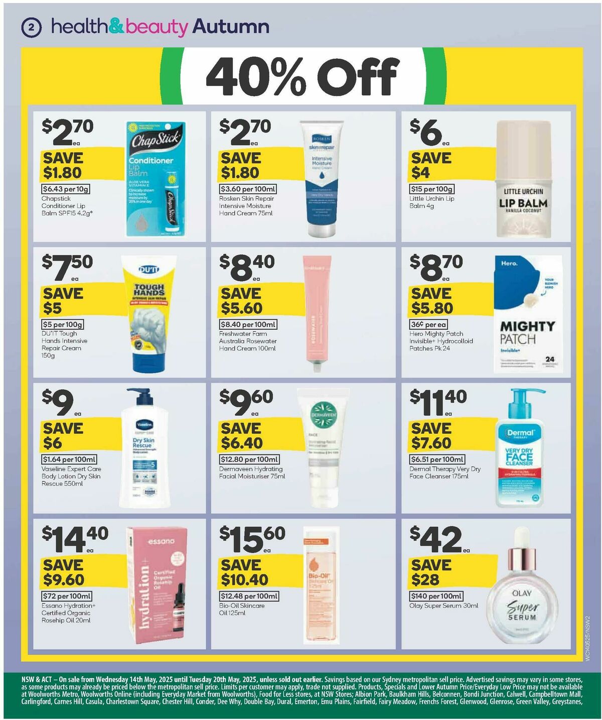 Woolworths Autumn Health & Beauty Catalogue Catalogues from 14 May