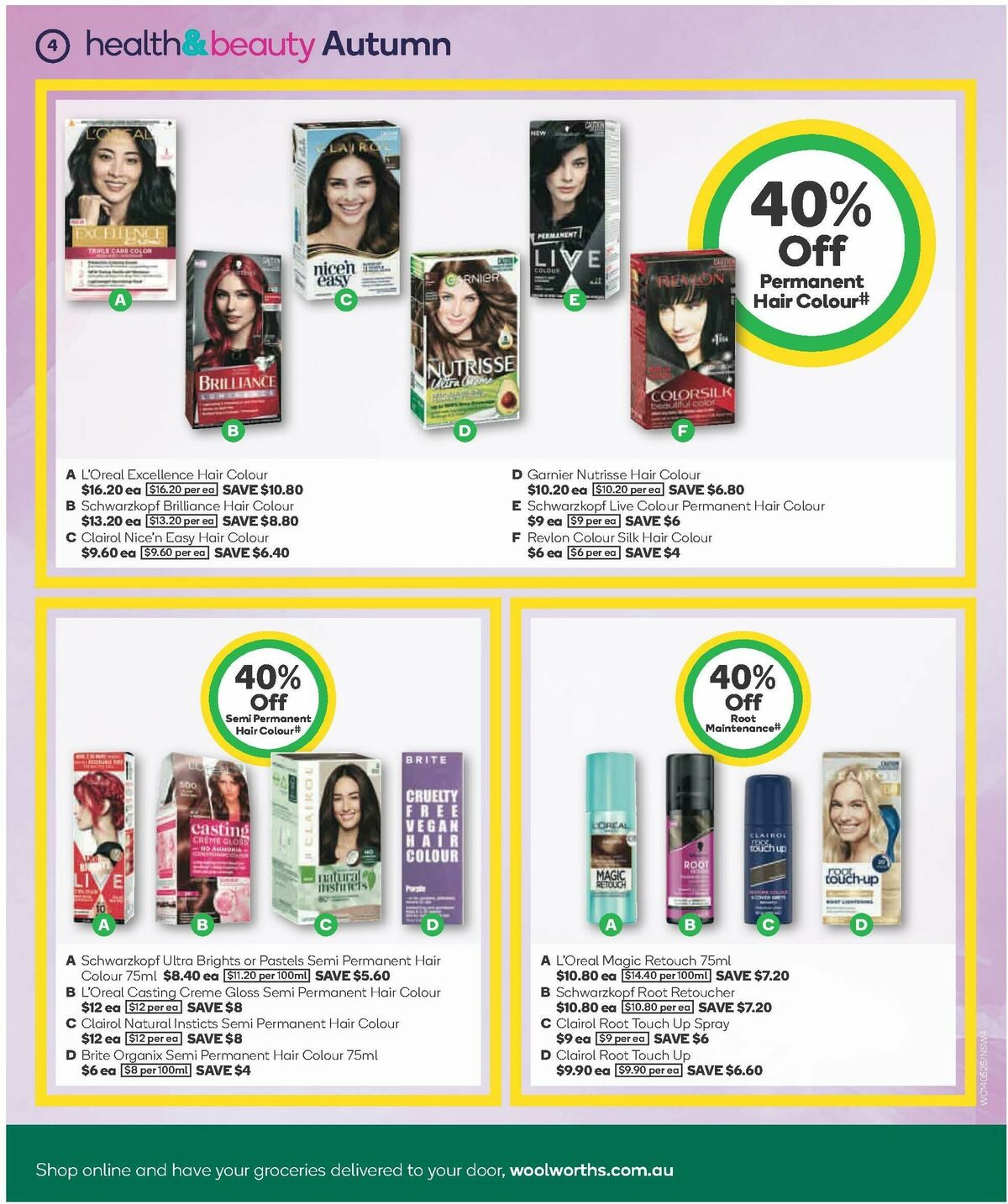Woolworths Autumn Health & Beauty Catalogue Catalogues from 14 May