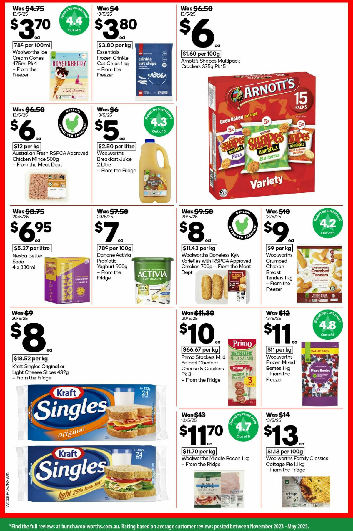 Woolworths Catalogues from 21 May