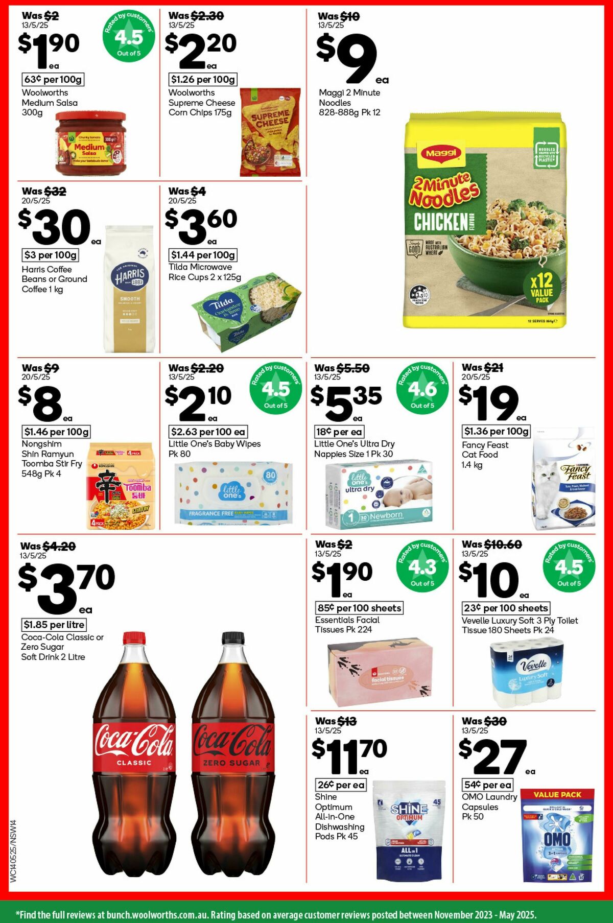 Woolworths Catalogues from 21 May