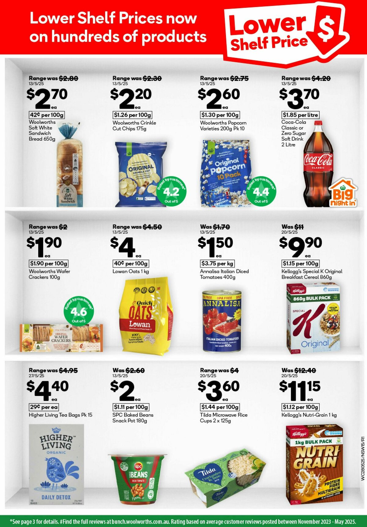 Woolworths Catalogues from 28 May