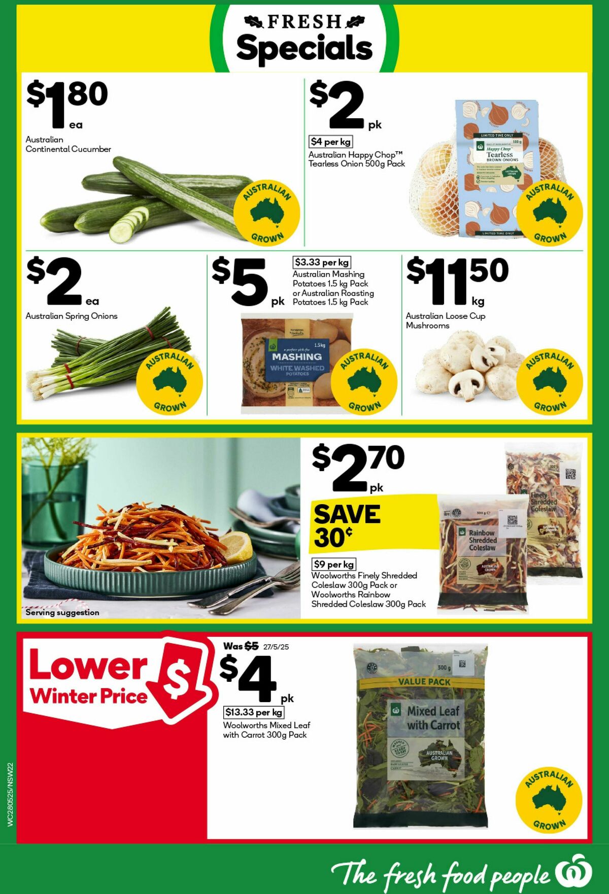 Woolworths Catalogues from 28 May