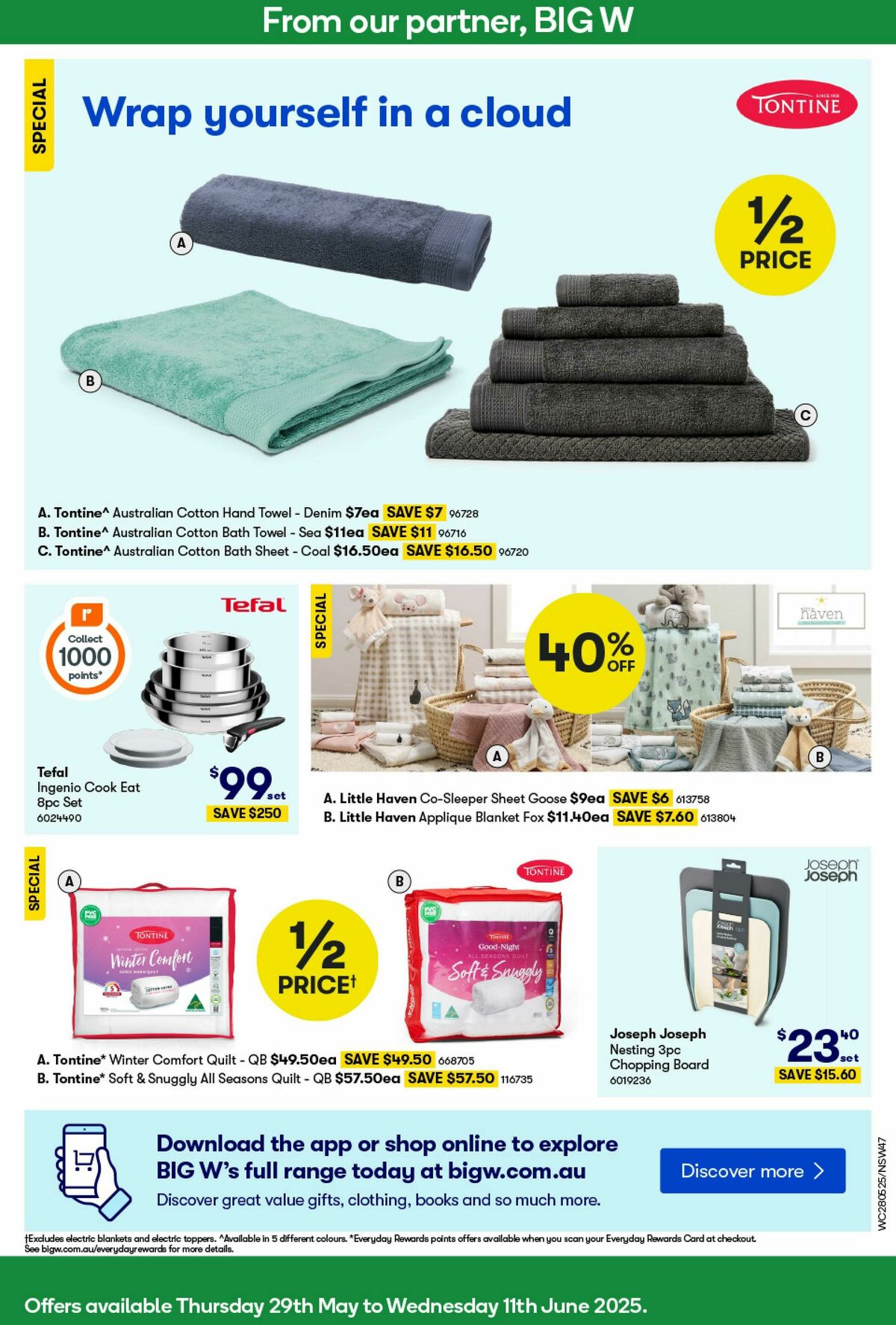Woolworths Catalogues from 28 May