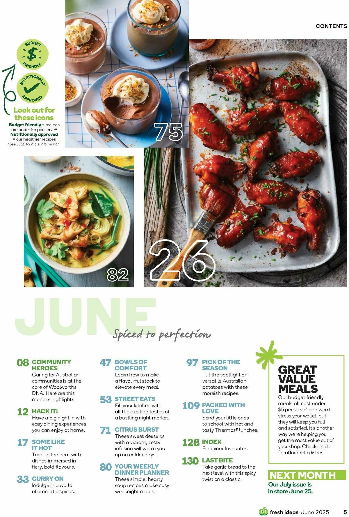 Woolworths Fresh Ideas Magazine June Catalogues from 1 June