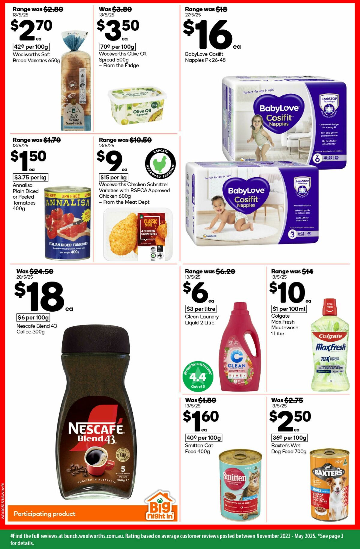 Woolworths Catalogues from 4 June