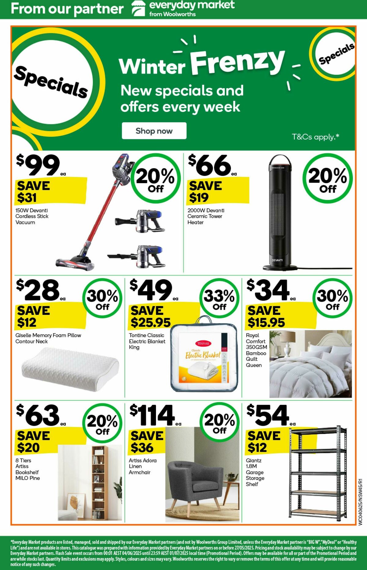 Woolworths Catalogues from 4 June