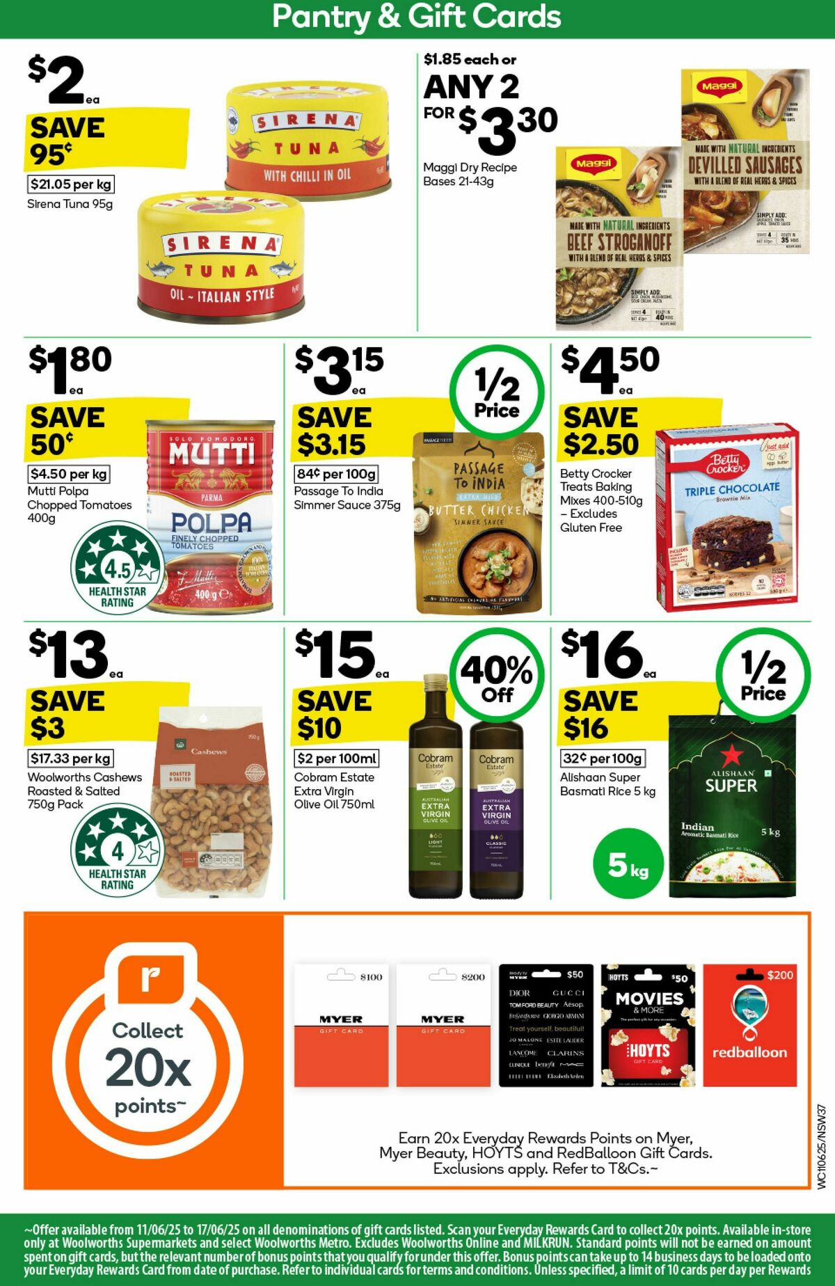 Woolworths Catalogues from 11 June