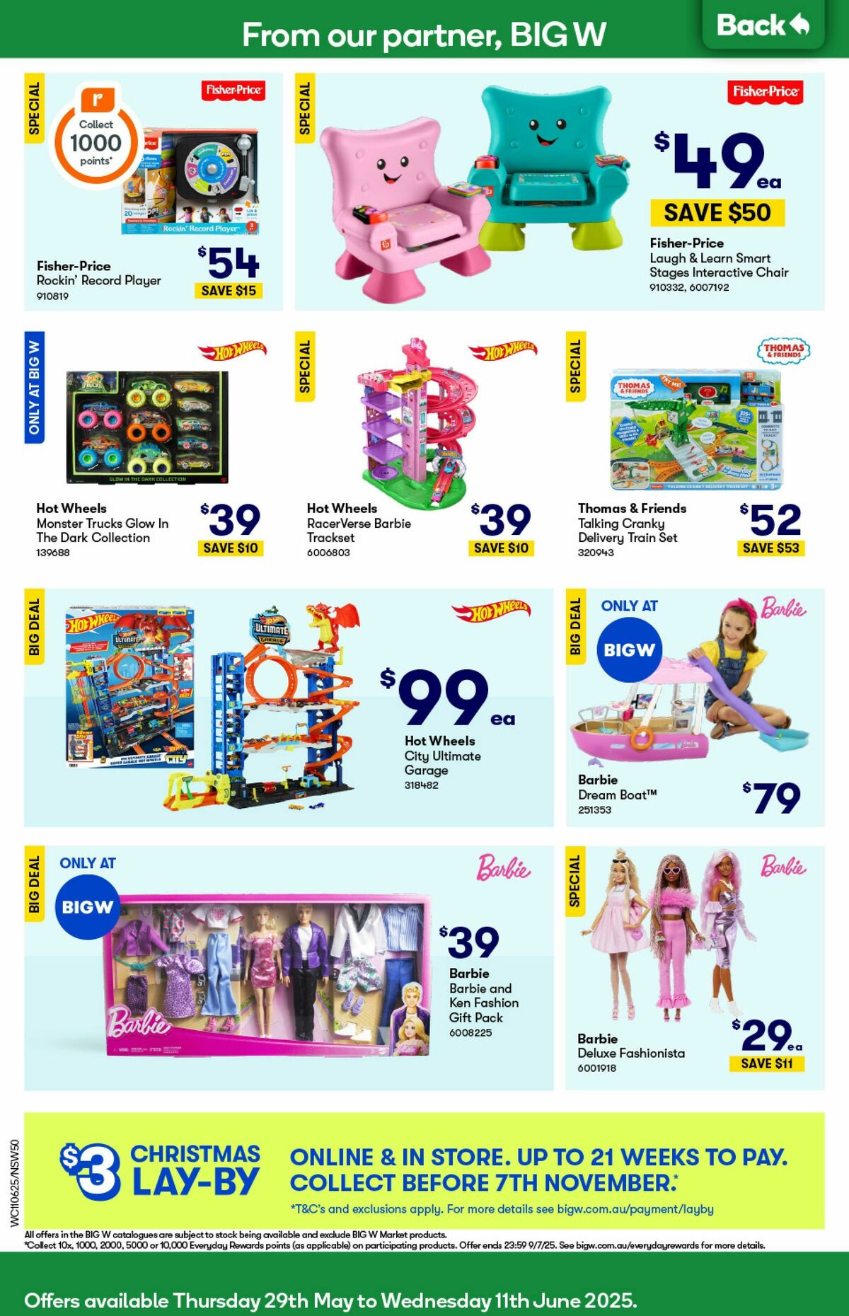 Woolworths Catalogues from 11 June