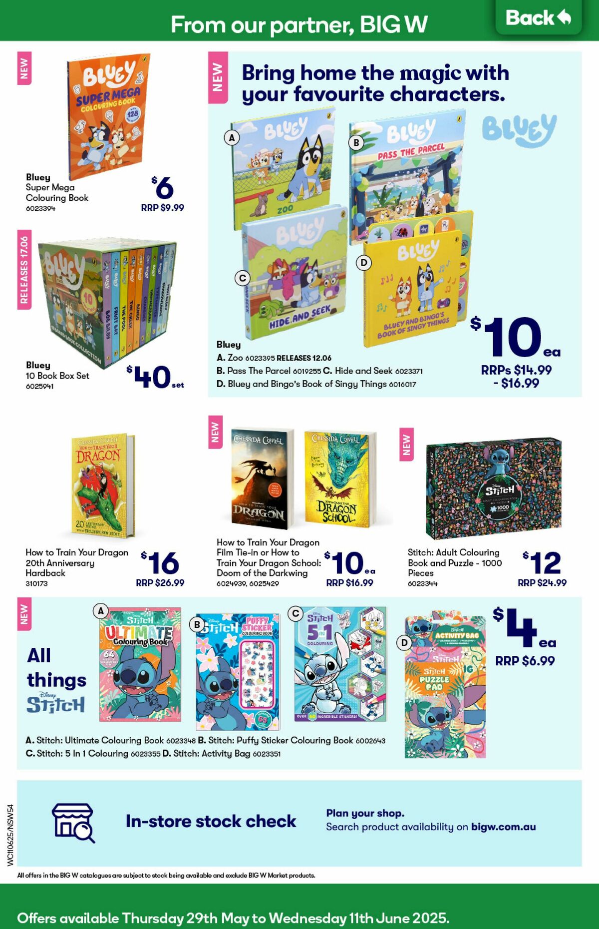 Woolworths Catalogues from 11 June