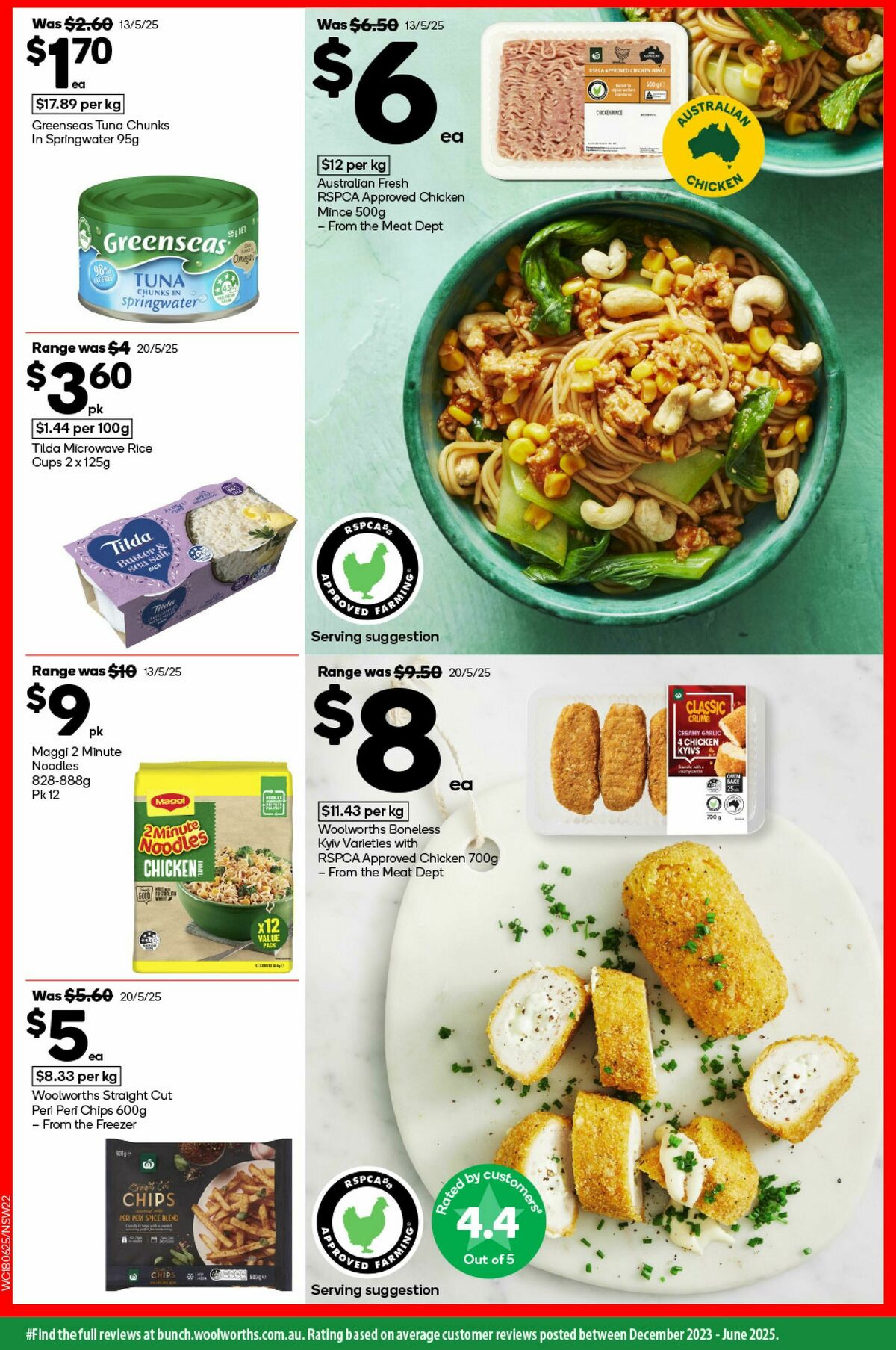 Woolworths Catalogues from 18 June