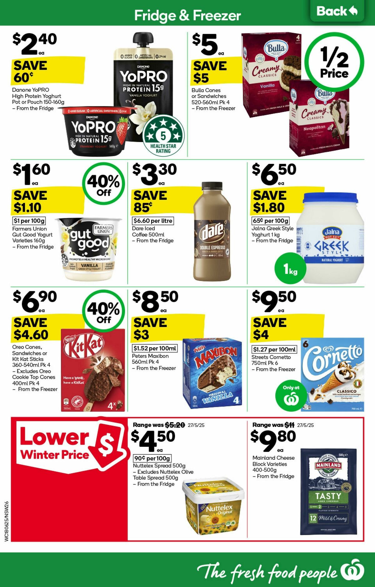 Woolworths Catalogues from 18 June