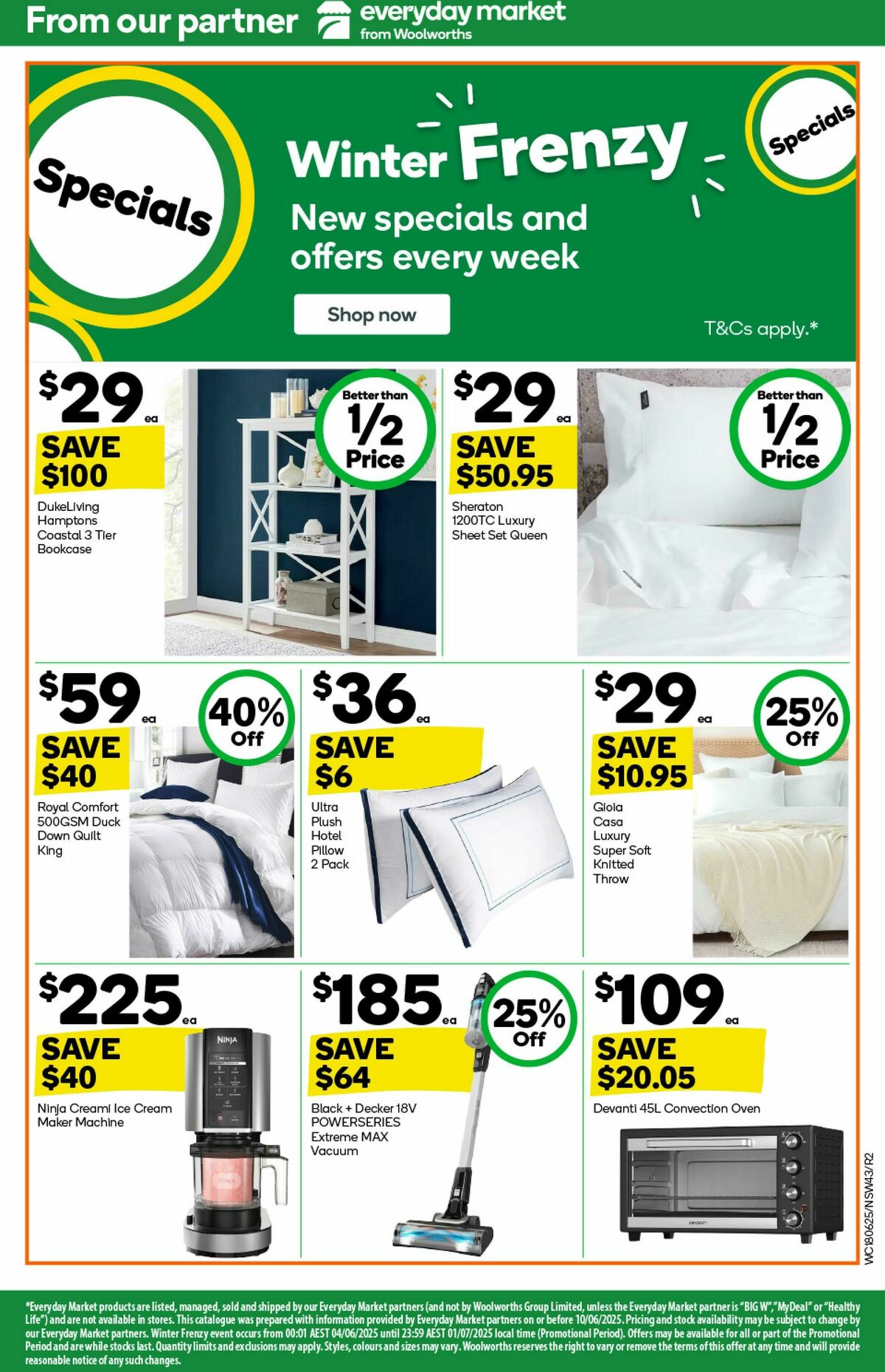 Woolworths Catalogues from 18 June
