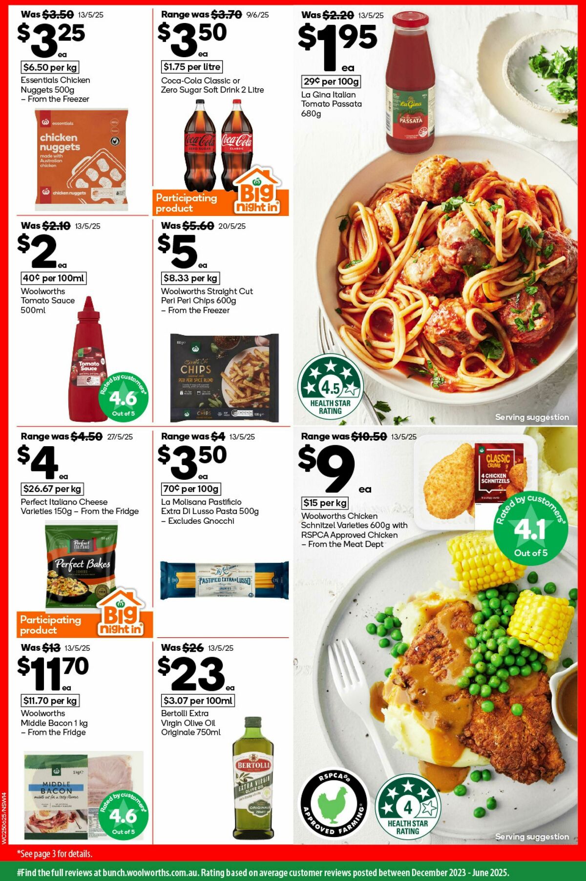 Woolworths Catalogues from 25 June