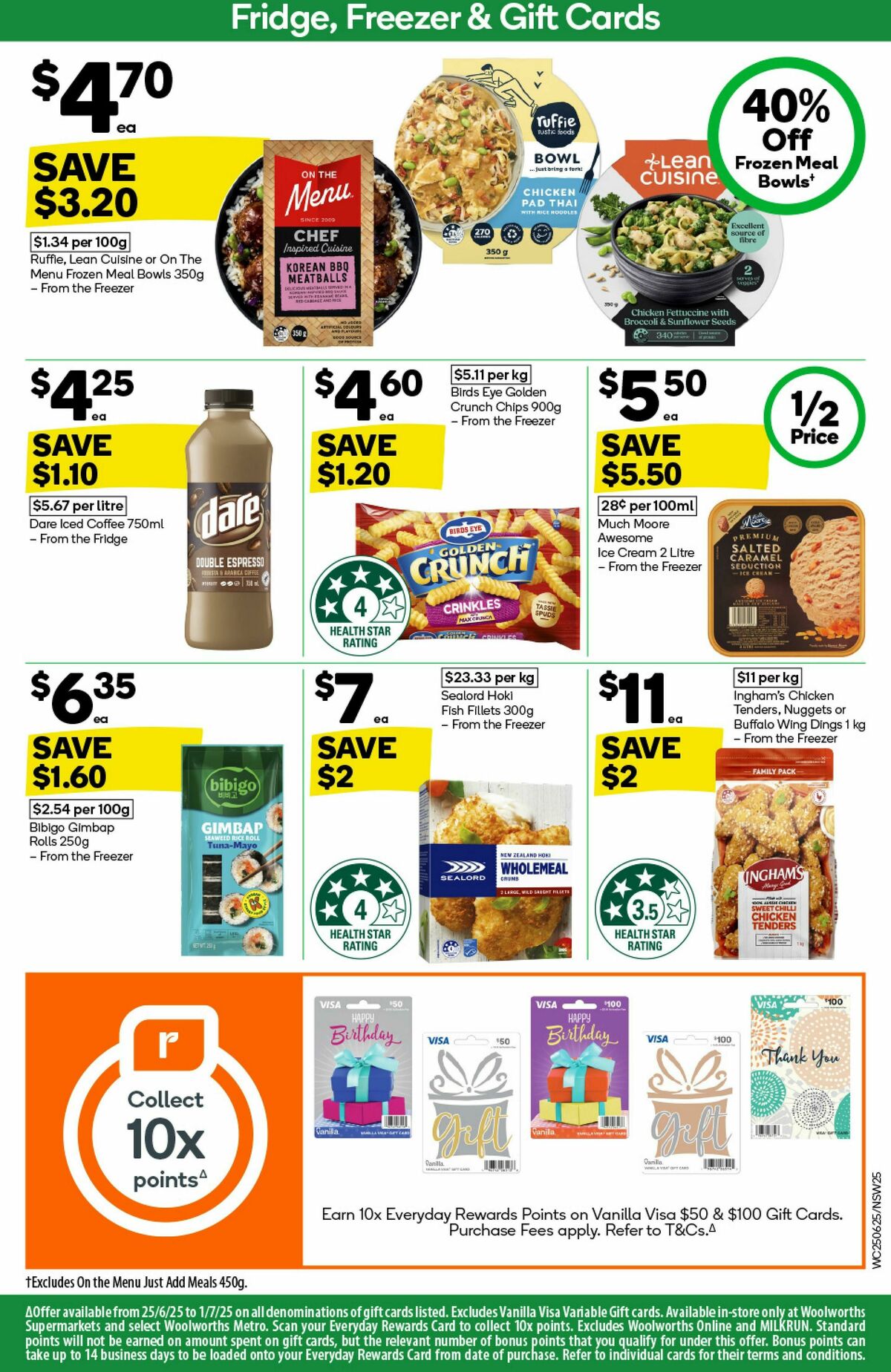 Woolworths Catalogues from 25 June