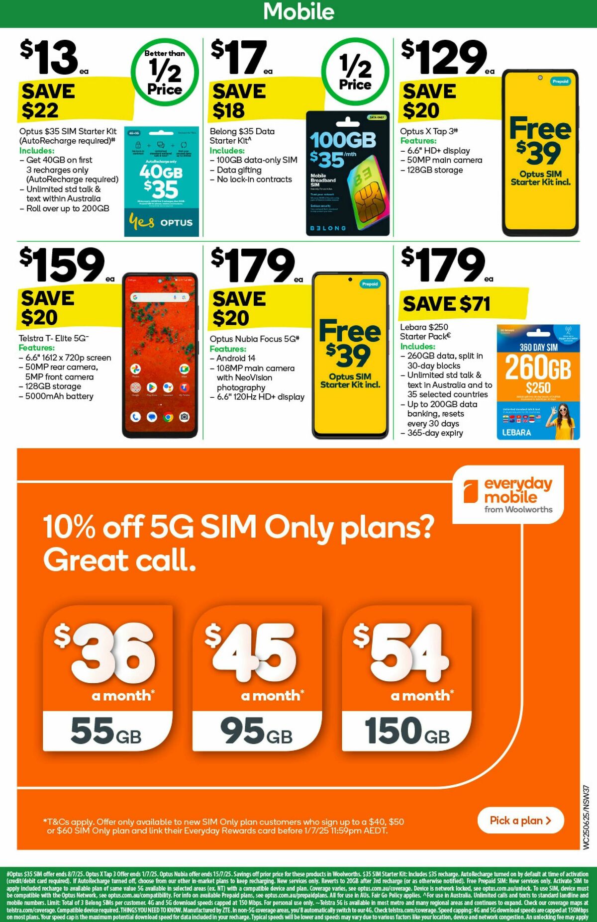 Woolworths Catalogues from 25 June