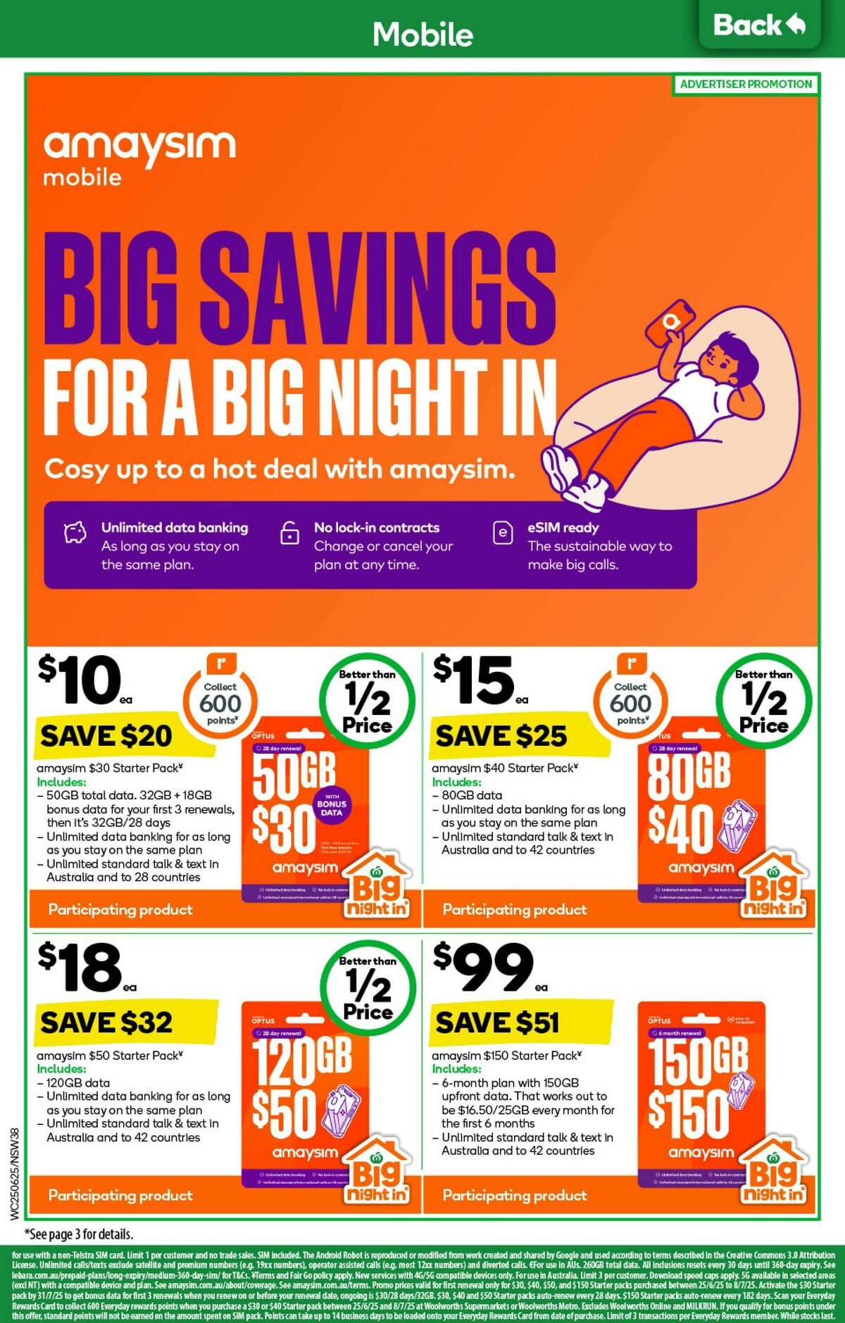 Woolworths Catalogues from 25 June