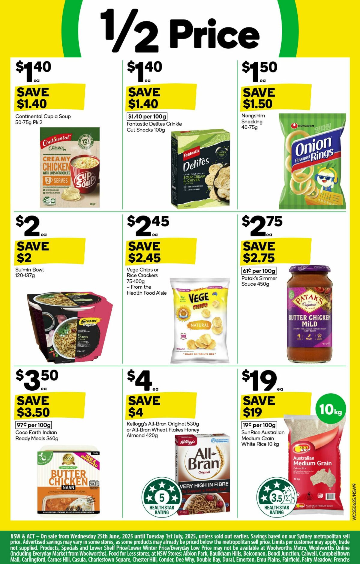 Woolworths Catalogues from 25 June