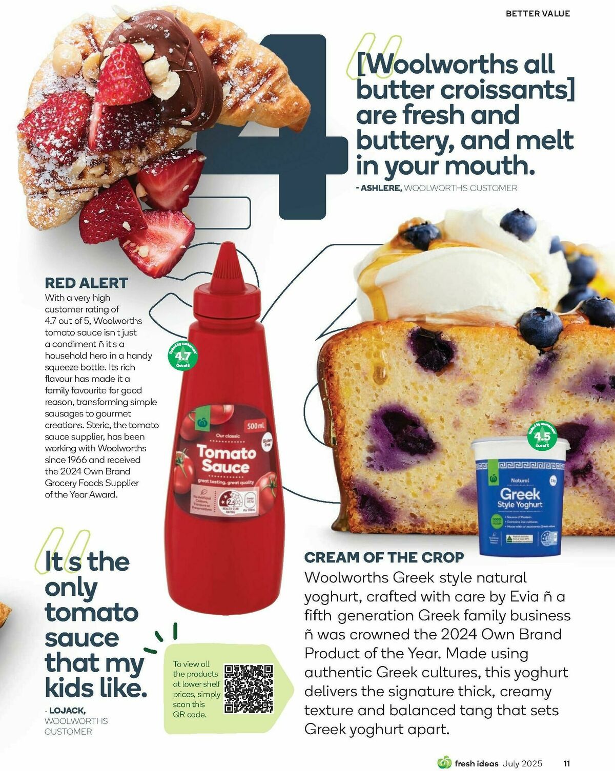 Woolworths Fresh Ideas Magazine July Catalogues from 1 July