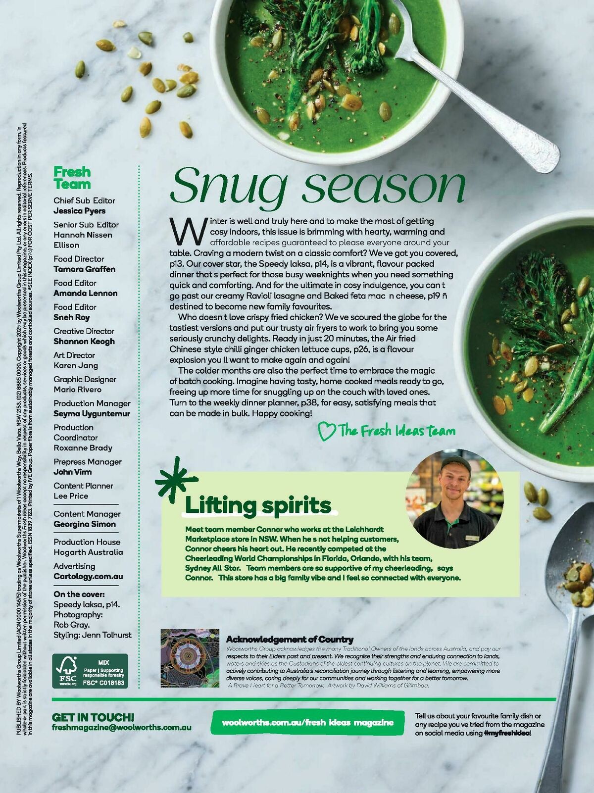 Woolworths Fresh Ideas Magazine July Catalogues from 1 July