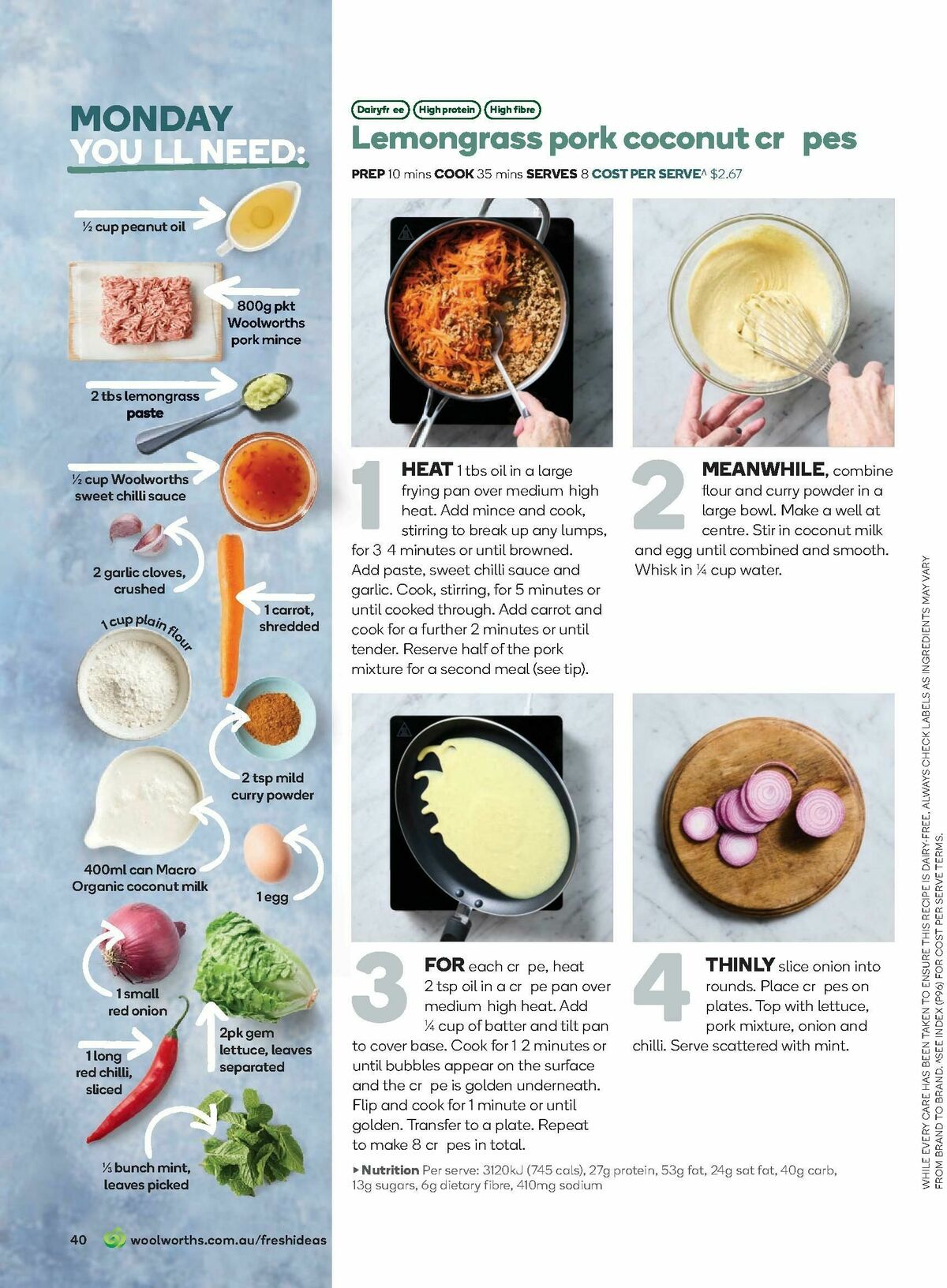 Woolworths Fresh Ideas Magazine July Catalogues from 1 July