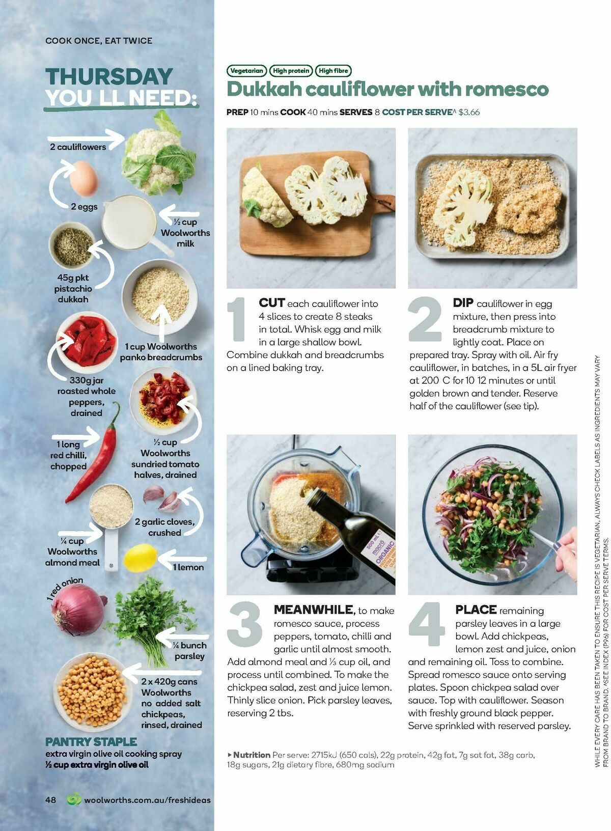 Woolworths Fresh Ideas Magazine July Catalogues from 1 July