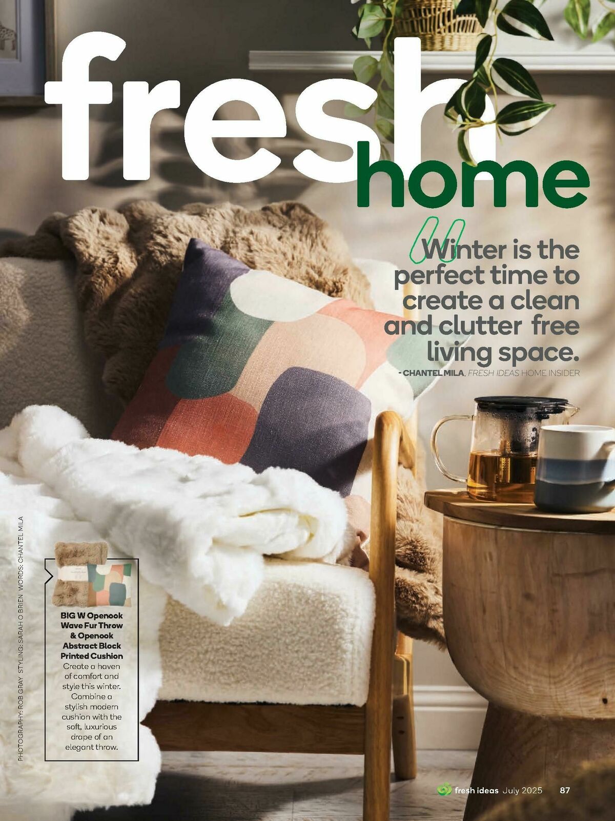 Woolworths Fresh Ideas Magazine July Catalogues from 1 July