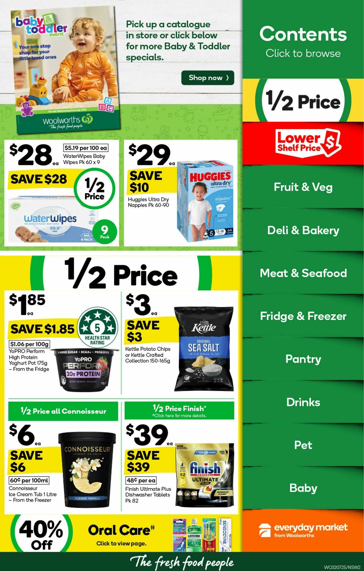 Woolworths Catalogues from 2 July