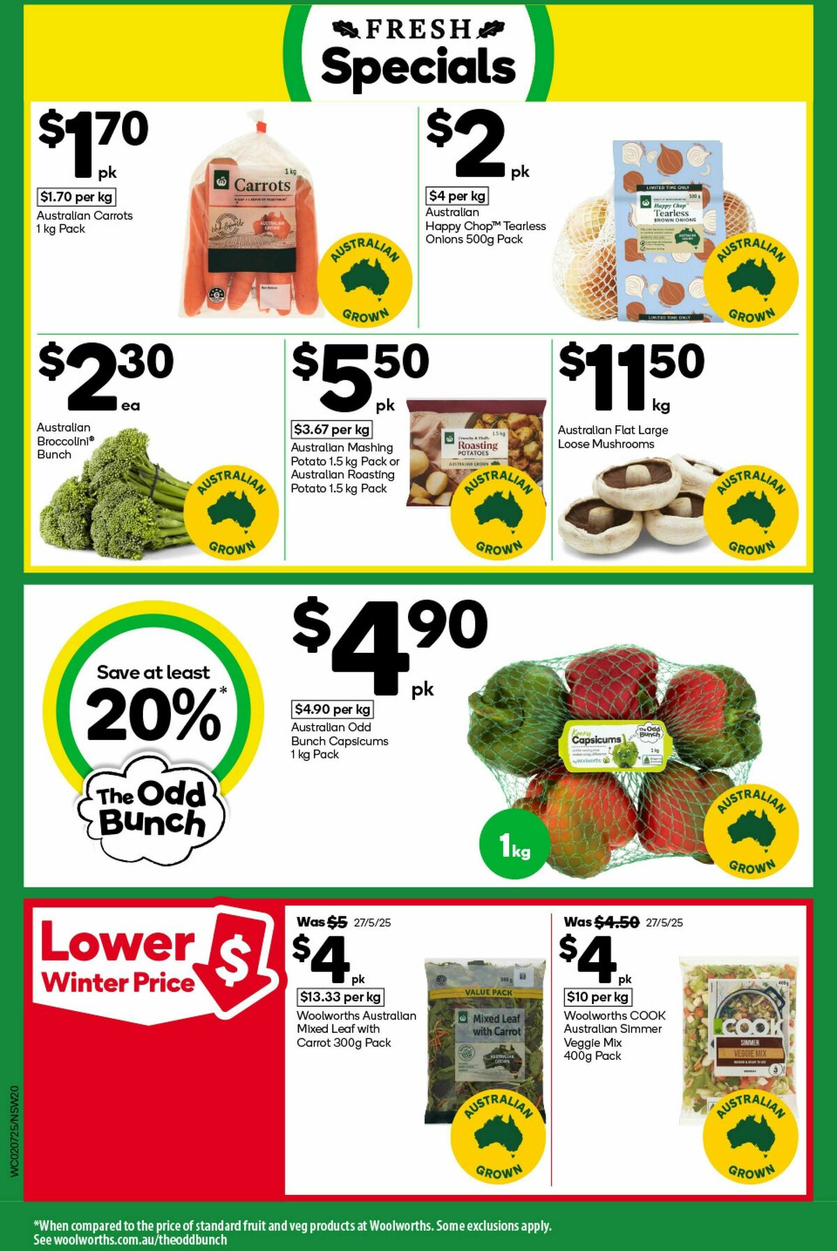 Woolworths Catalogues from 2 July