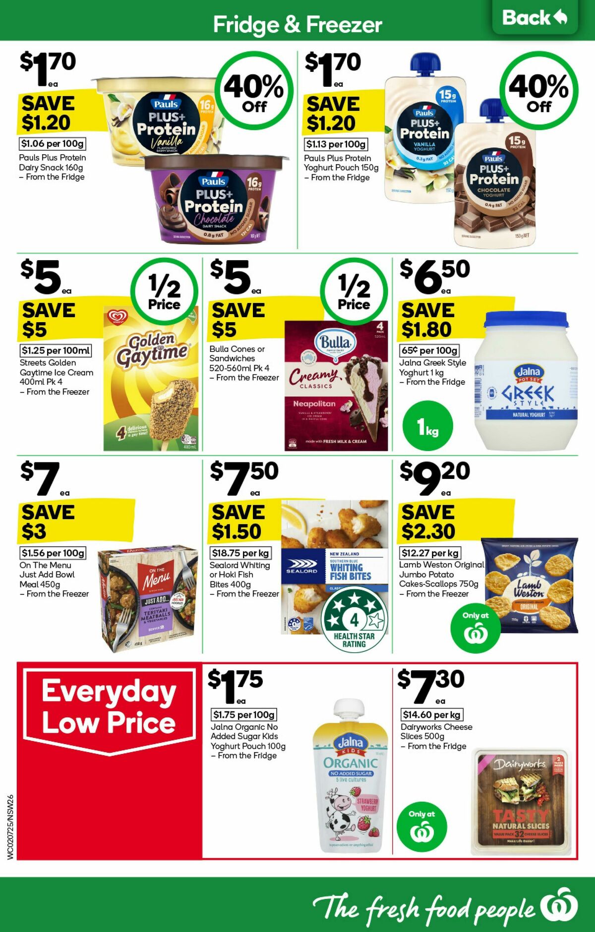 Woolworths Catalogues from 2 July