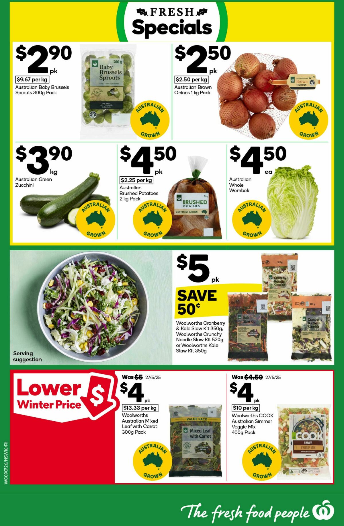 Woolworths Catalogues from 9 July