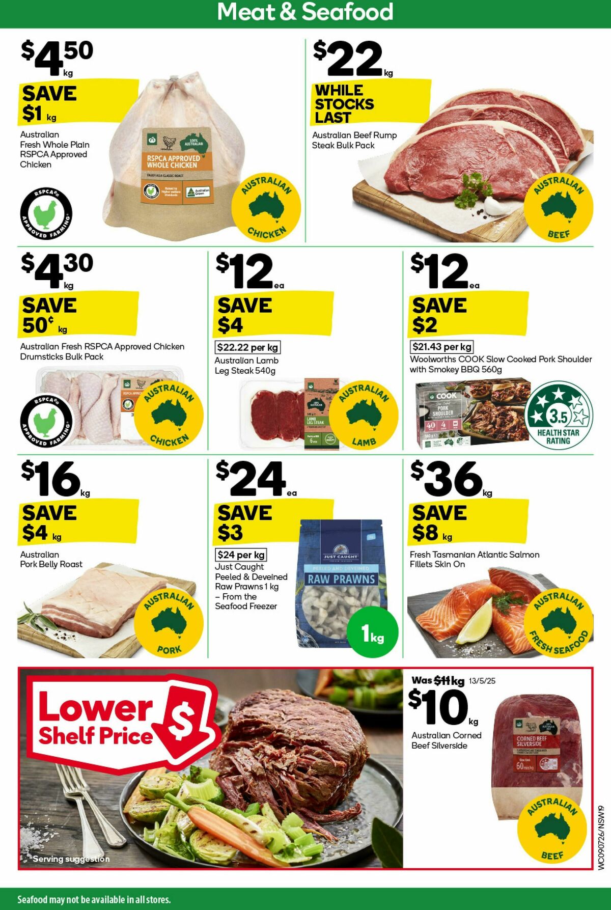 Woolworths Catalogues from 9 July